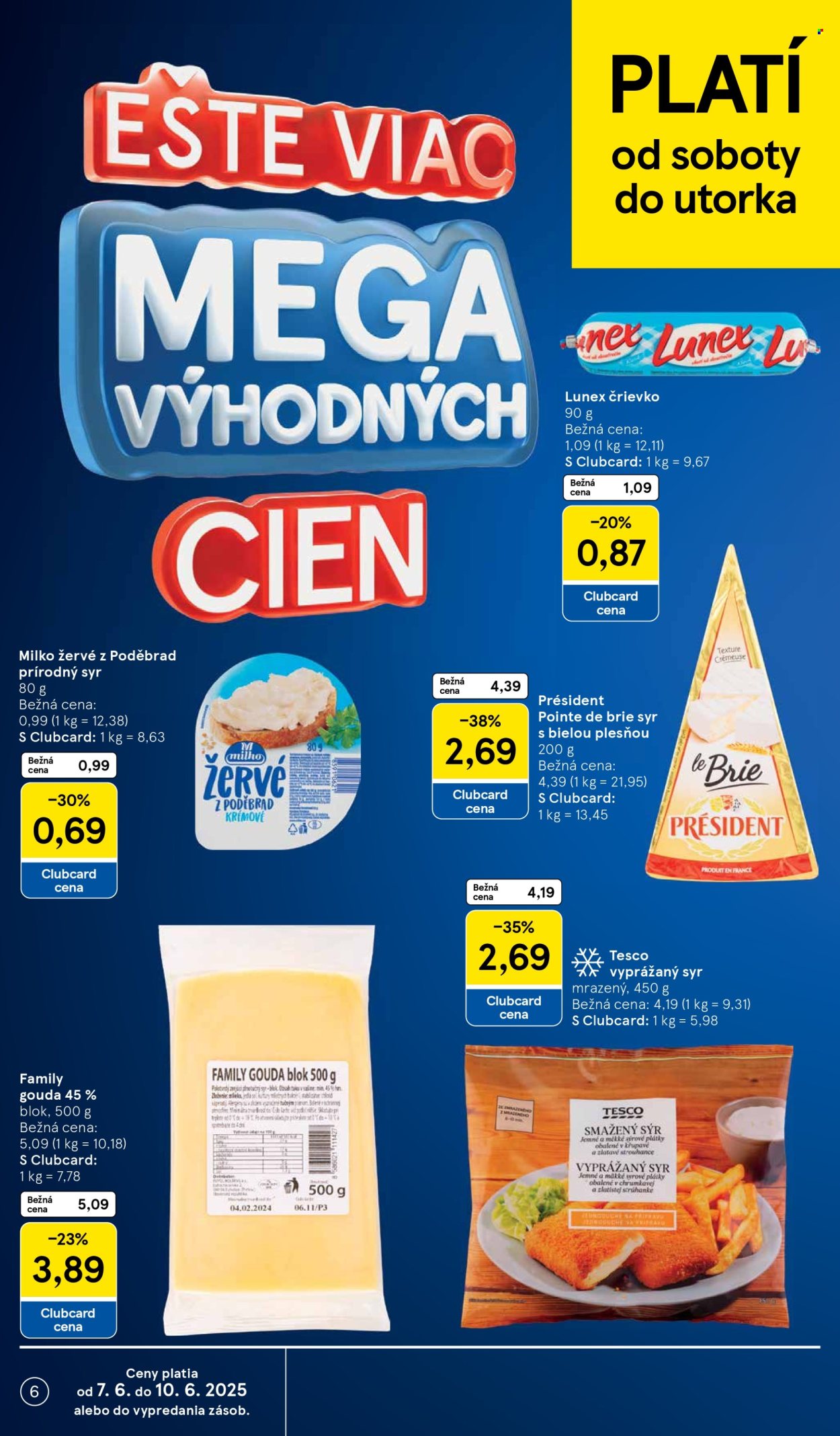 Leták TESCO supermarket - 4.6.2025 - 10.6.2025. Strana 6