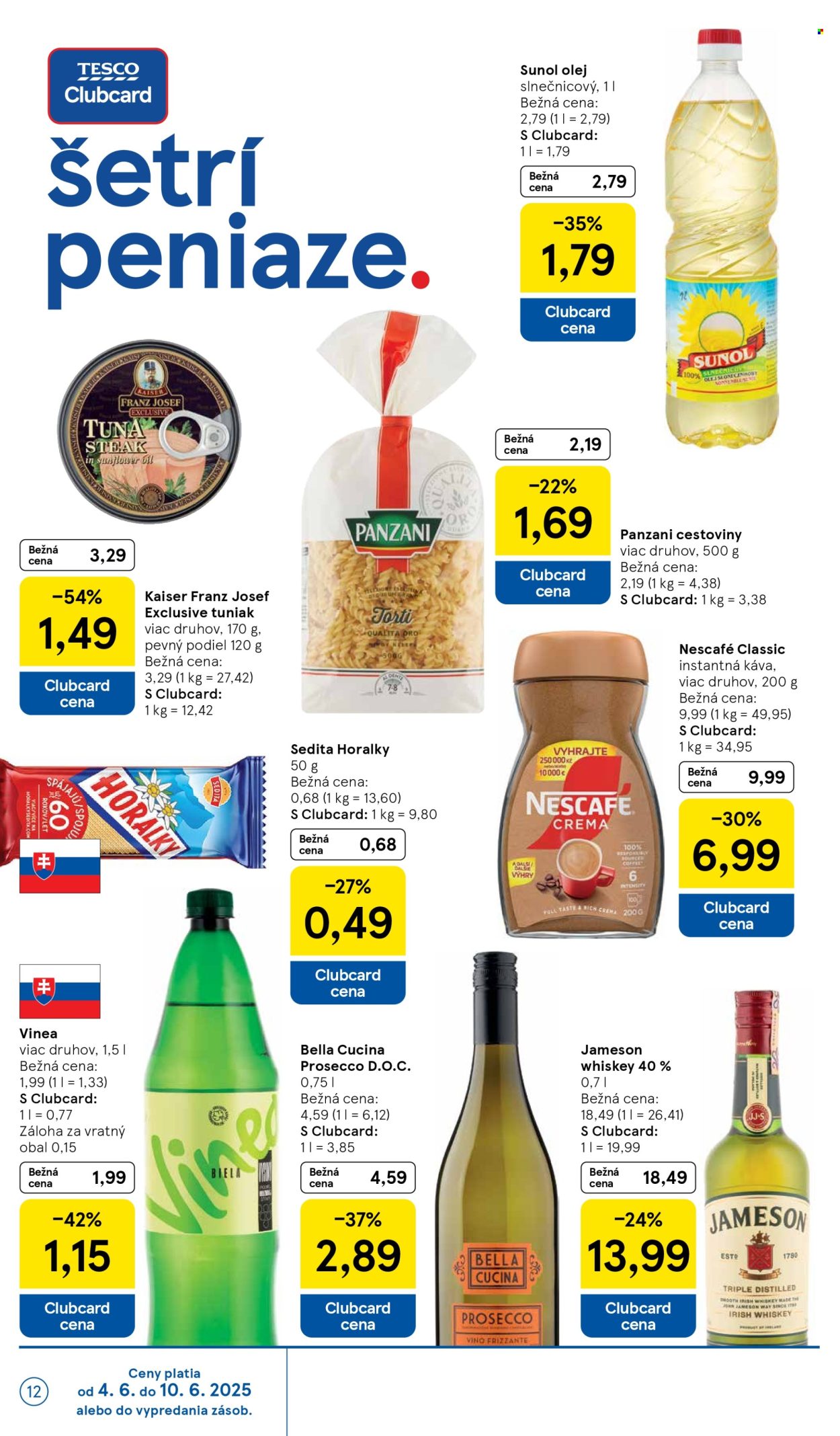 Leták TESCO supermarket - 4.6.2025 - 10.6.2025. Strana 12