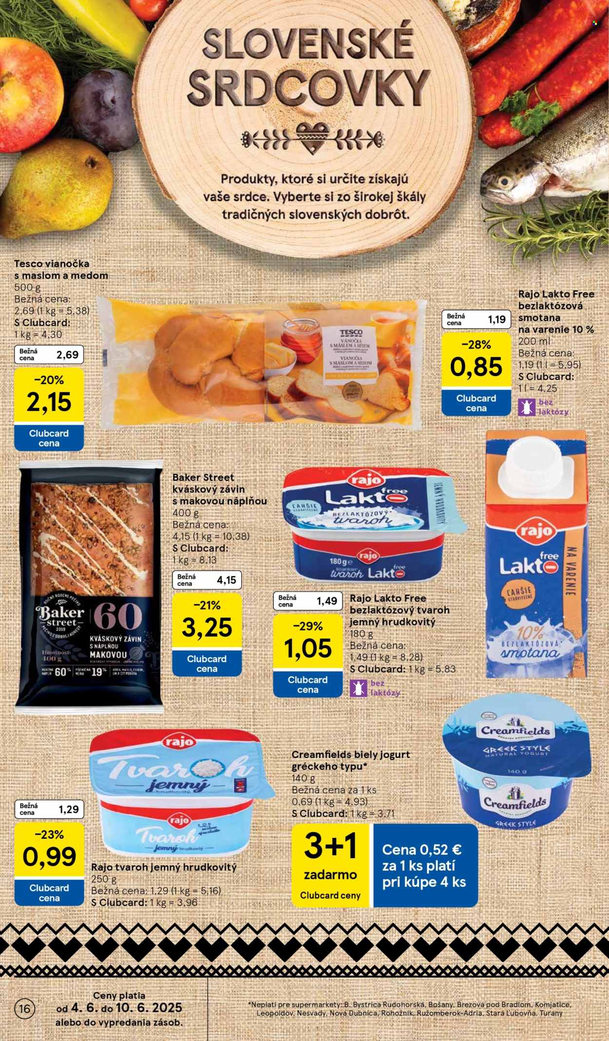 Leták TESCO supermarket - 4.6.2025 - 10.6.2025. Strana 16