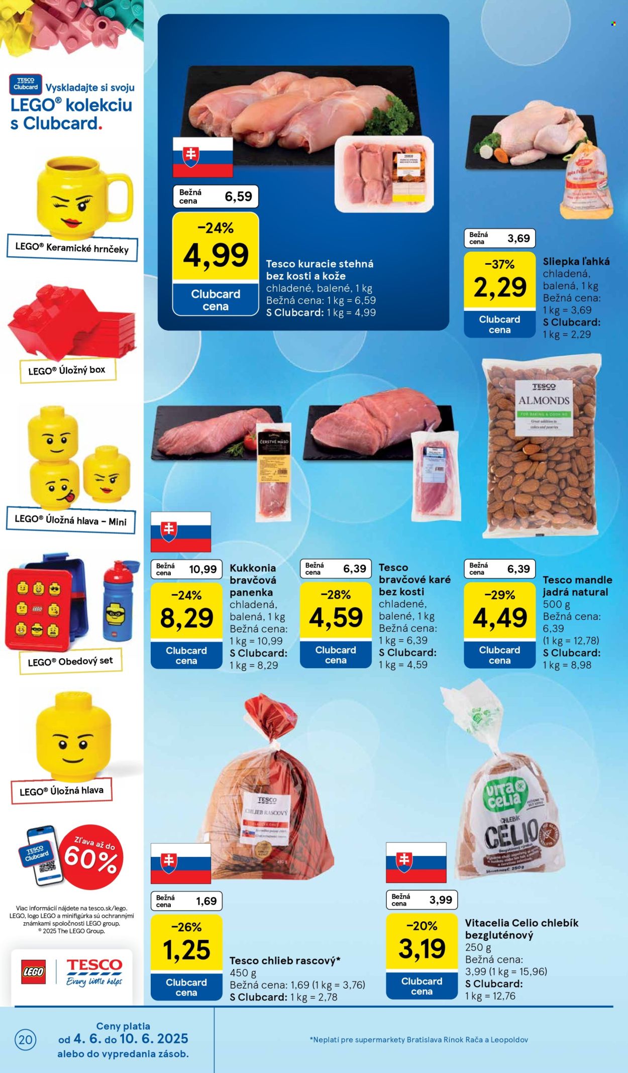 Leták TESCO supermarket - 4.6.2025 - 10.6.2025. Strana 20