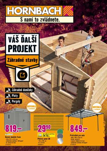 Leták Hornbach - 28.5.2025 - 11.6.2025.