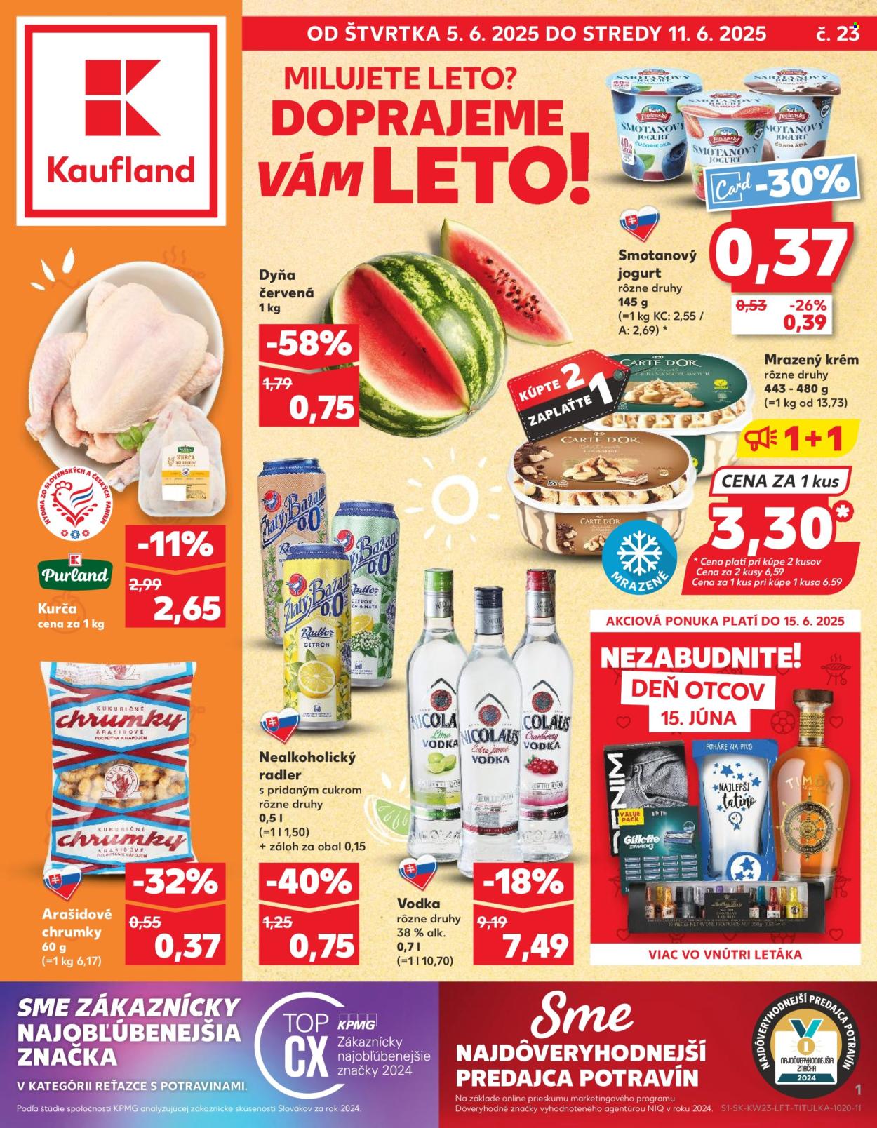 Leták Kaufland - 5.6.2025 - 11.6.2025. Strana 1