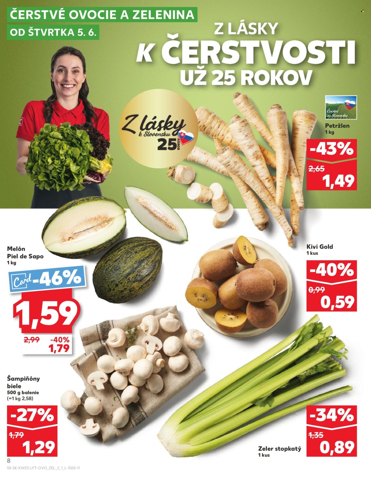 Leták Kaufland - 5.6.2025 - 11.6.2025. Strana 8
