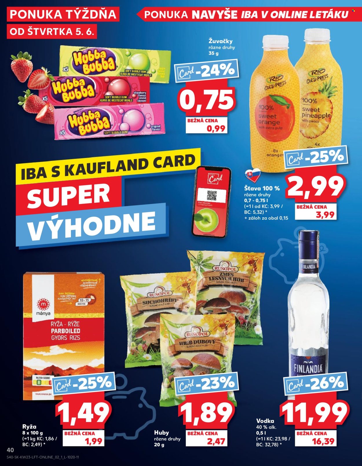 Leták Kaufland - 5.6.2025 - 11.6.2025. Strana 40