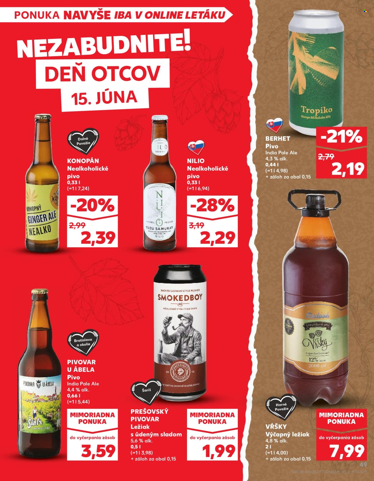 Leták Kaufland - 5.6.2025 - 11.6.2025. Strana 49