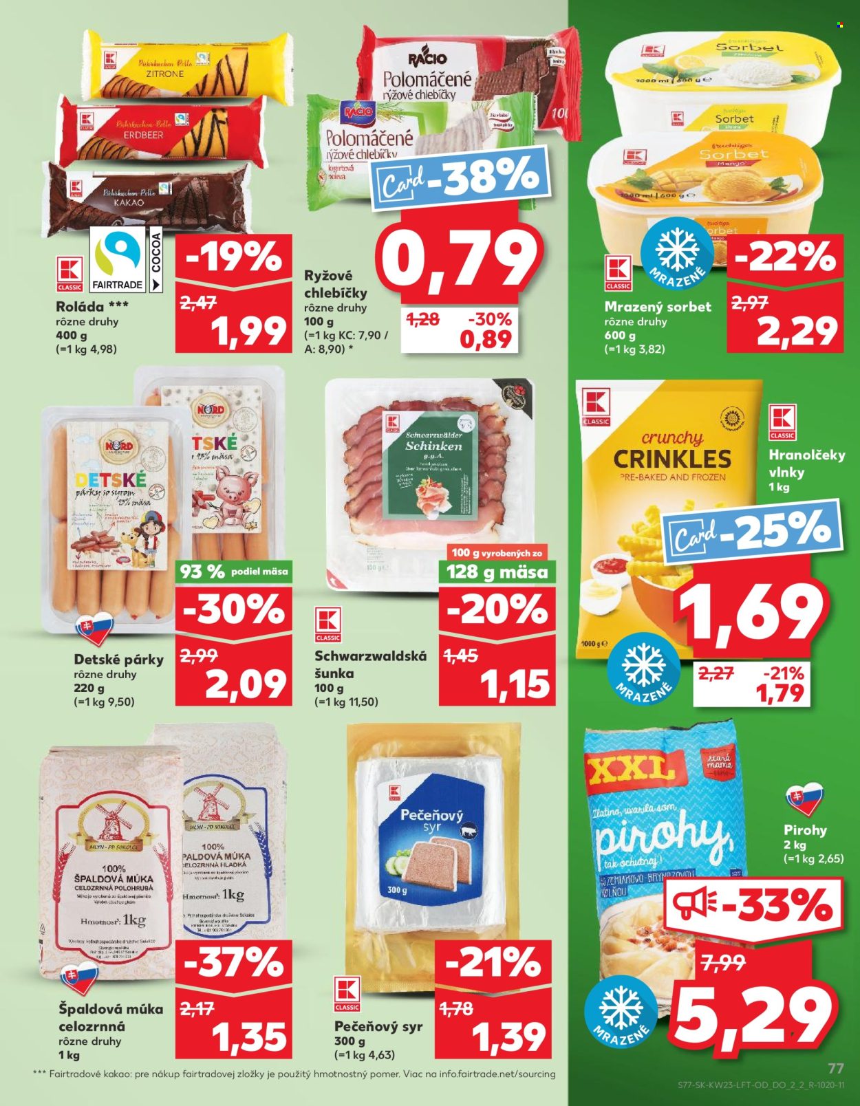 Leták Kaufland - 5.6.2025 - 11.6.2025. Strana 77