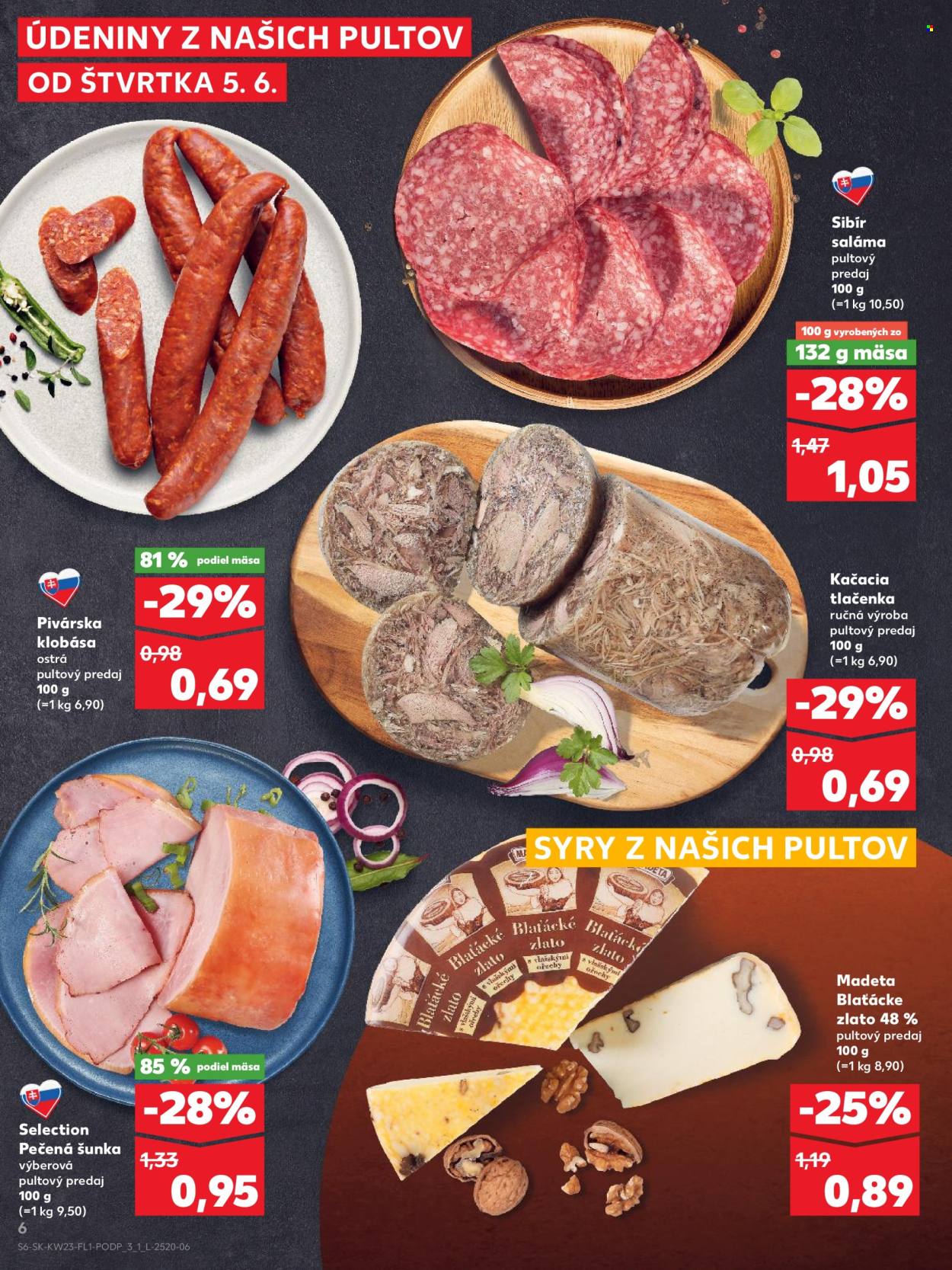 Leták Kaufland - 5.6.2025 - 11.6.2025. Strana 6