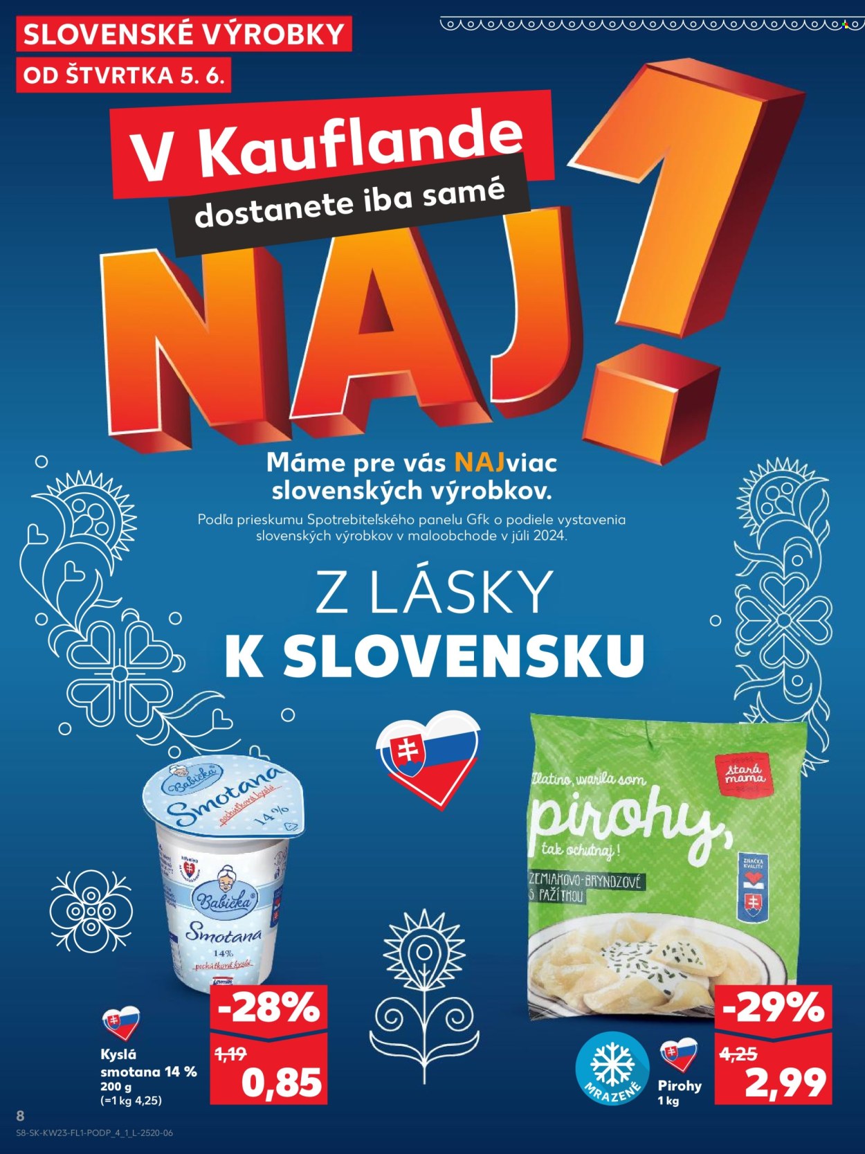 Leták Kaufland - 5.6.2025 - 11.6.2025. Strana 8
