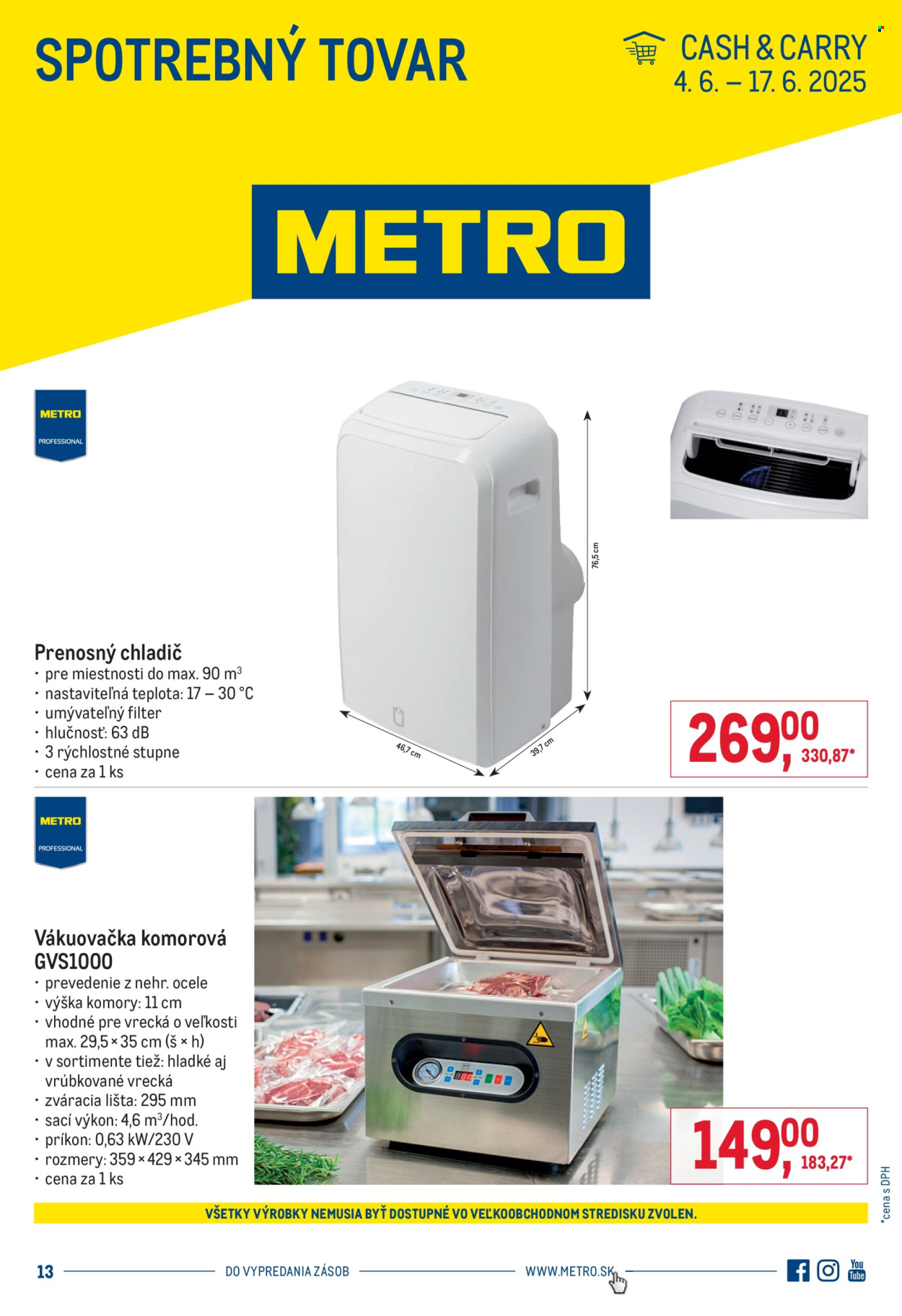 Leták Metro - 4.6.2025 - 17.6.2025. Strana 1