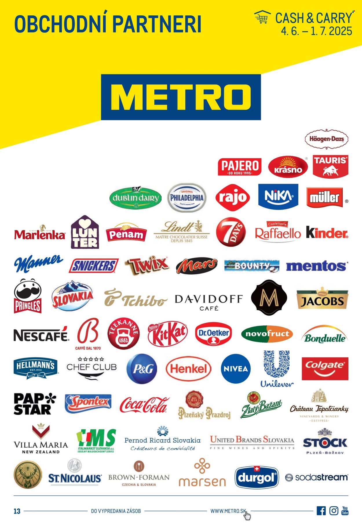 Leták Metro - 4.6.2025 - 1.7.2025. Strana 1