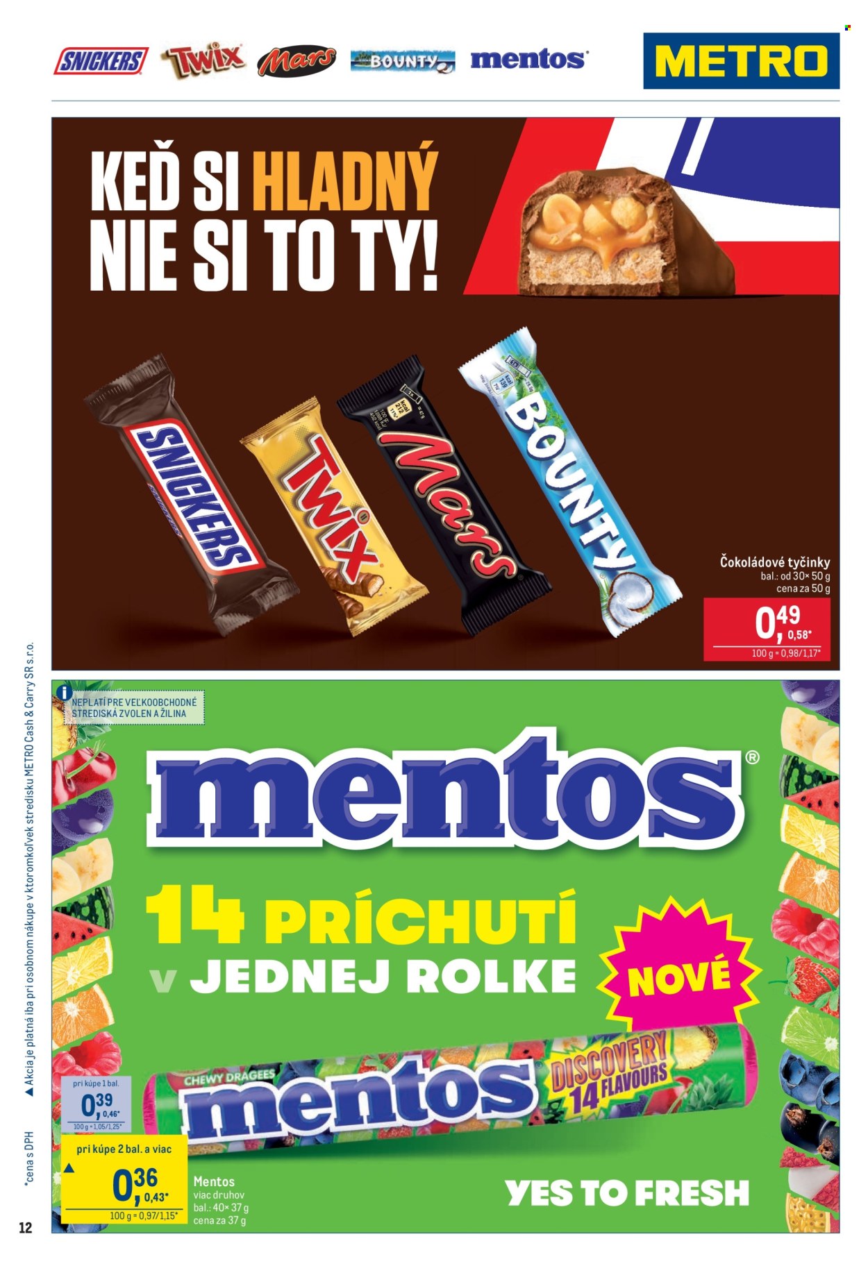 Leták Metro - 4.6.2025 - 1.7.2025. Strana 12