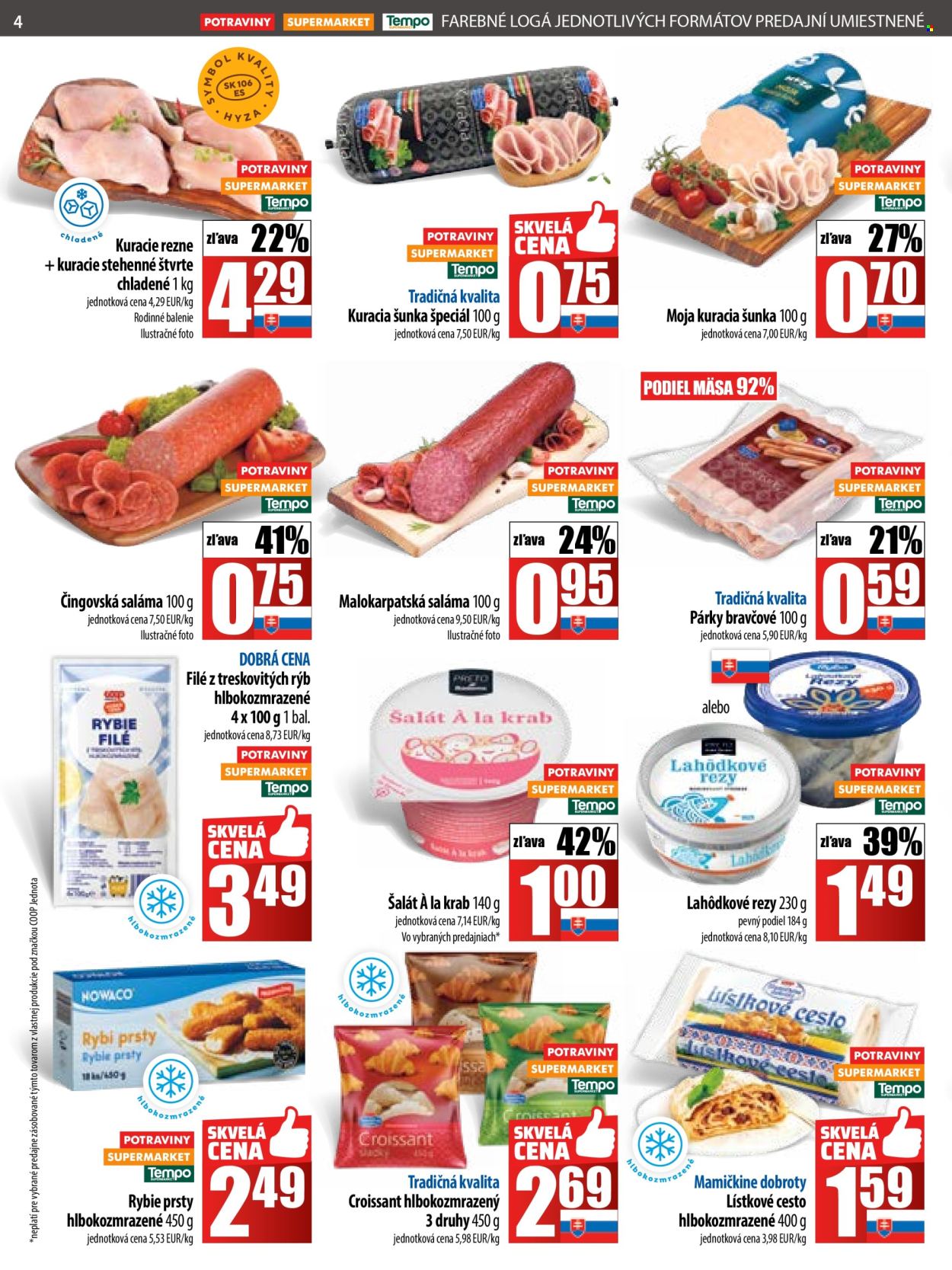 Leták COOP Jednota - 5.6.2025 - 11.6.2025. Strana 4