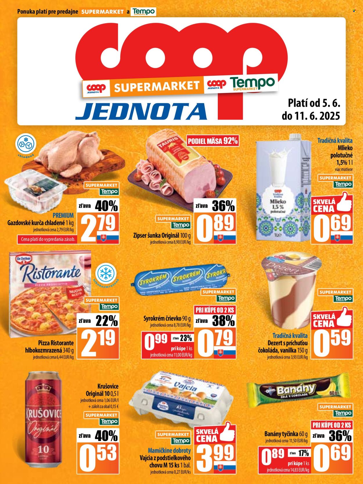 Leták COOP Jednota - 5.6.2025 - 11.6.2025. Strana 13