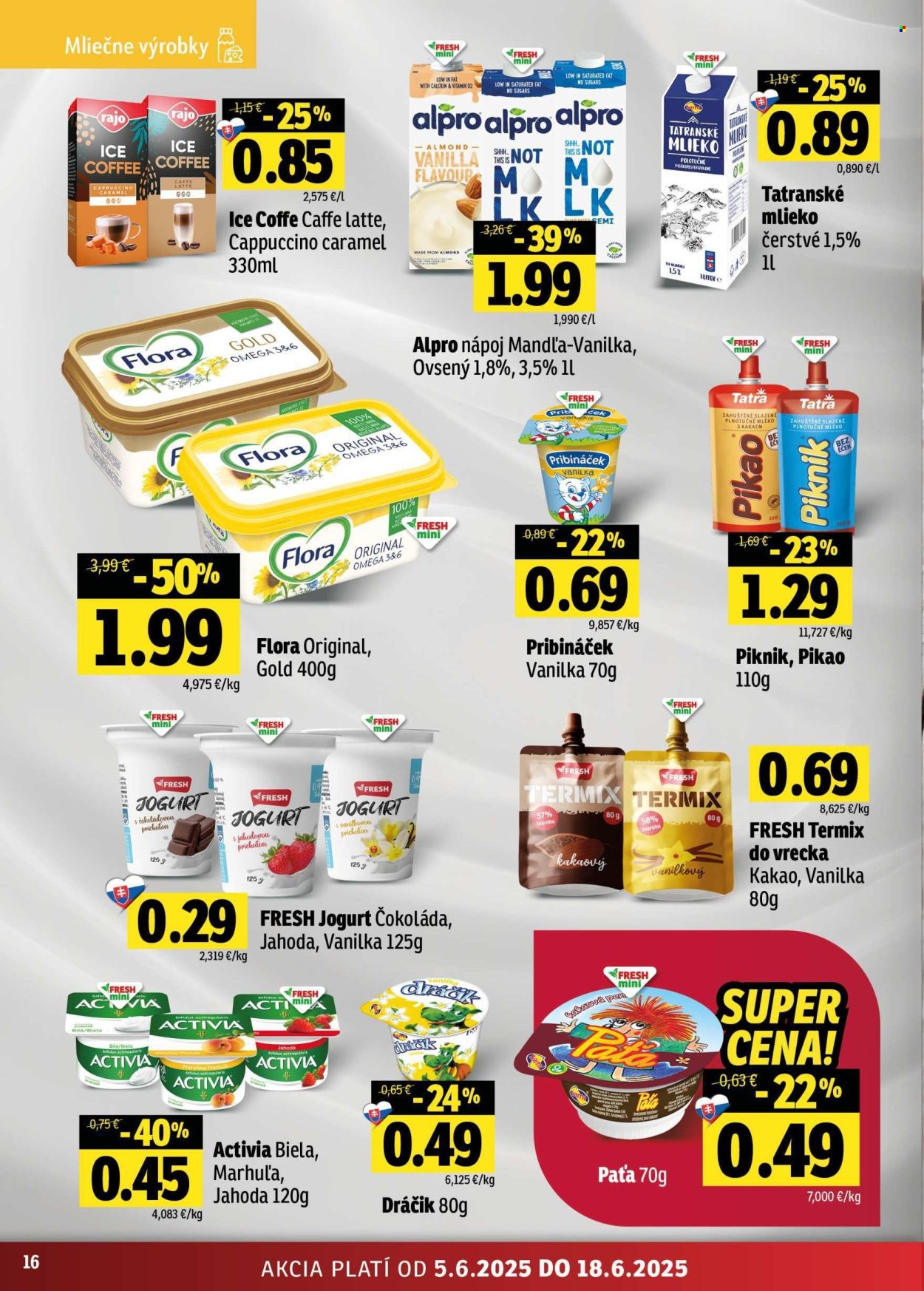 Leták FRESH - 5.6.2025 - 18.6.2025. Strana 16