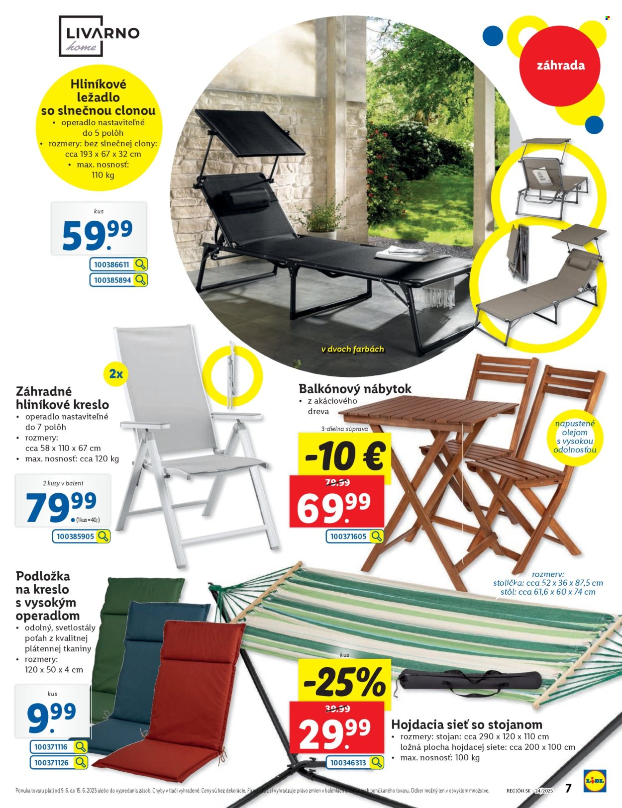 Leták Lidl - 9.6.2025 - 15.6.2025. Strana 7