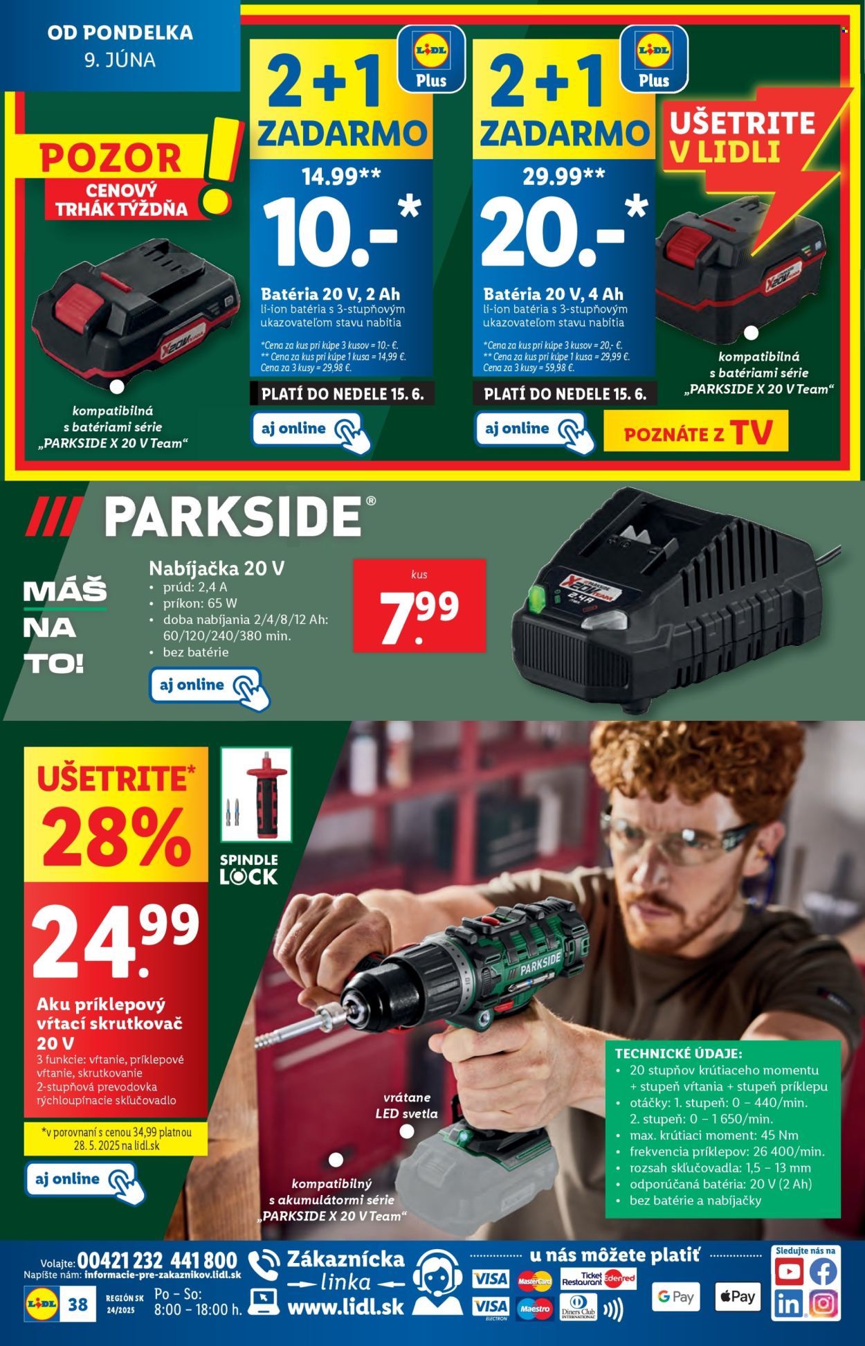 Leták Lidl - 9.6.2025 - 15.6.2025. Strana 42