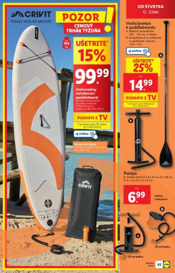 thumbnail - Univerzálny nafukovací paddleboard