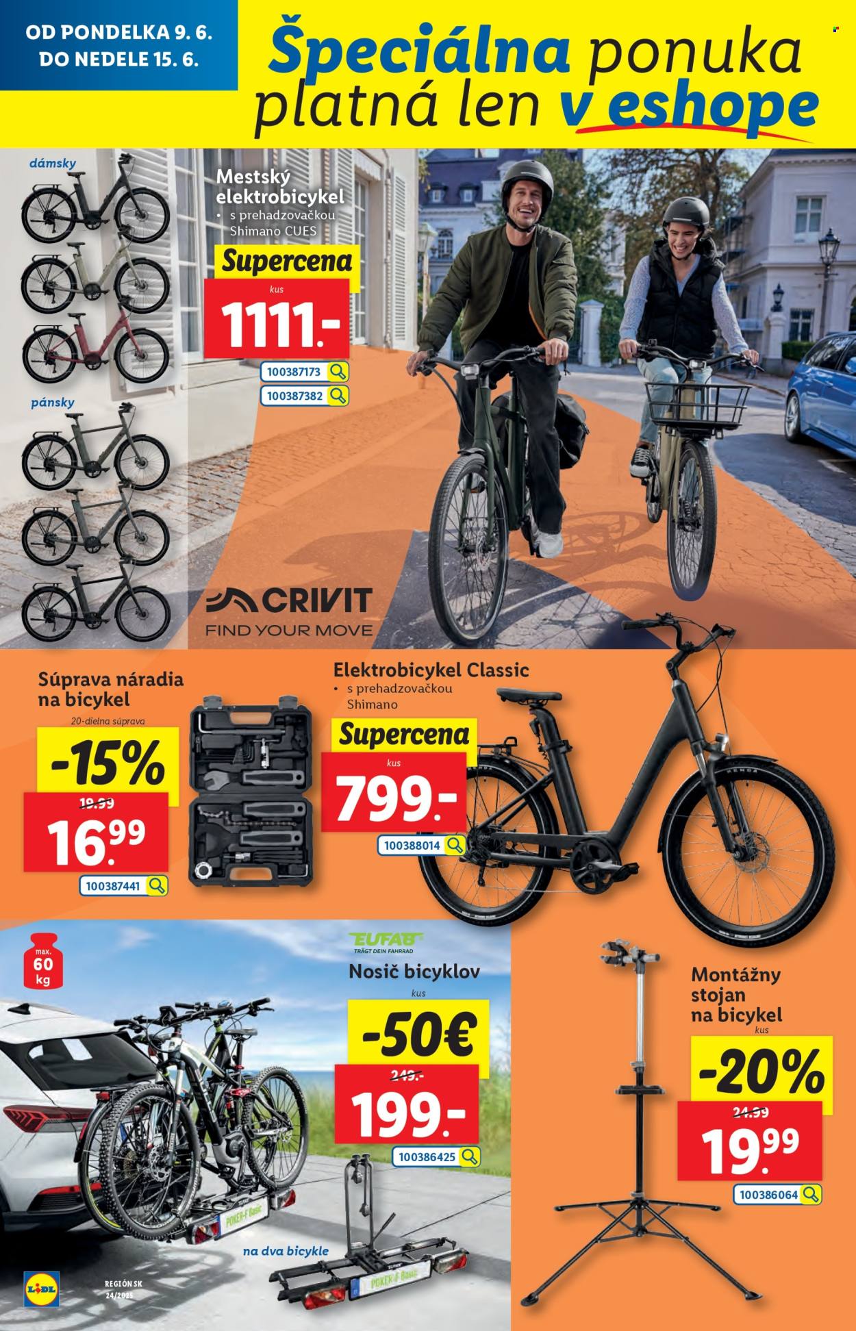 Leták Lidl - 9.6.2025 - 15.6.2025. Strana 62