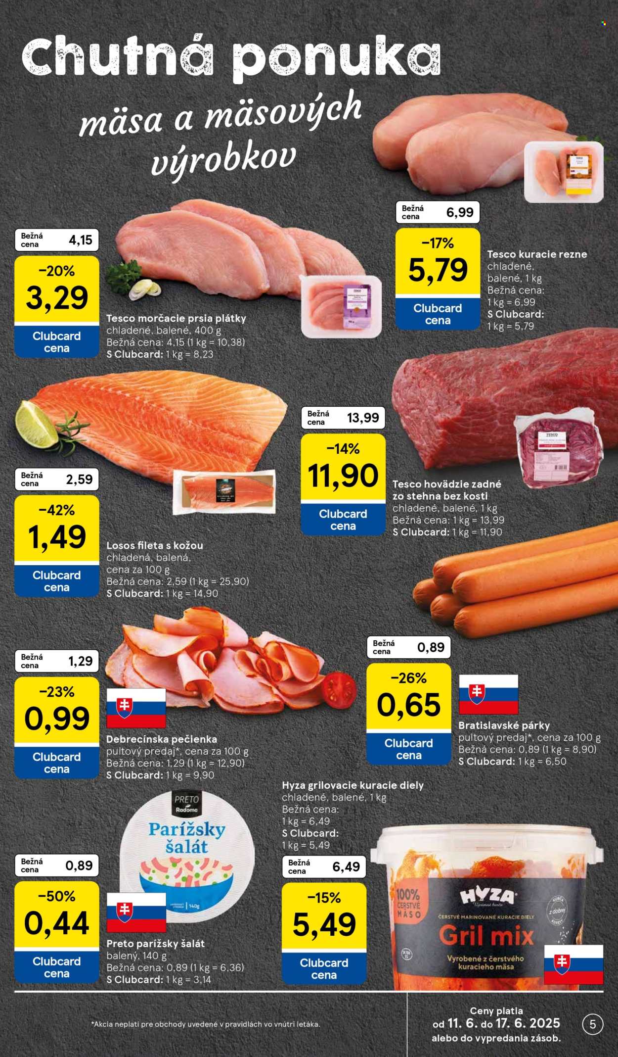 Leták TESCO - 11.6.2025 - 17.6.2025. Strana 5