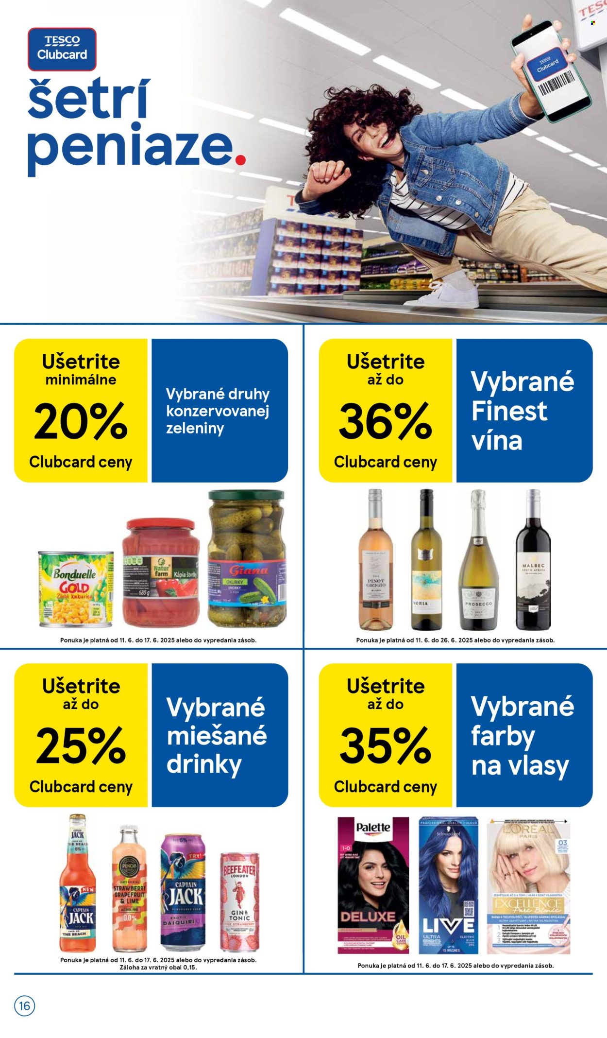 Leták TESCO - 11.6.2025 - 17.6.2025. Strana 16