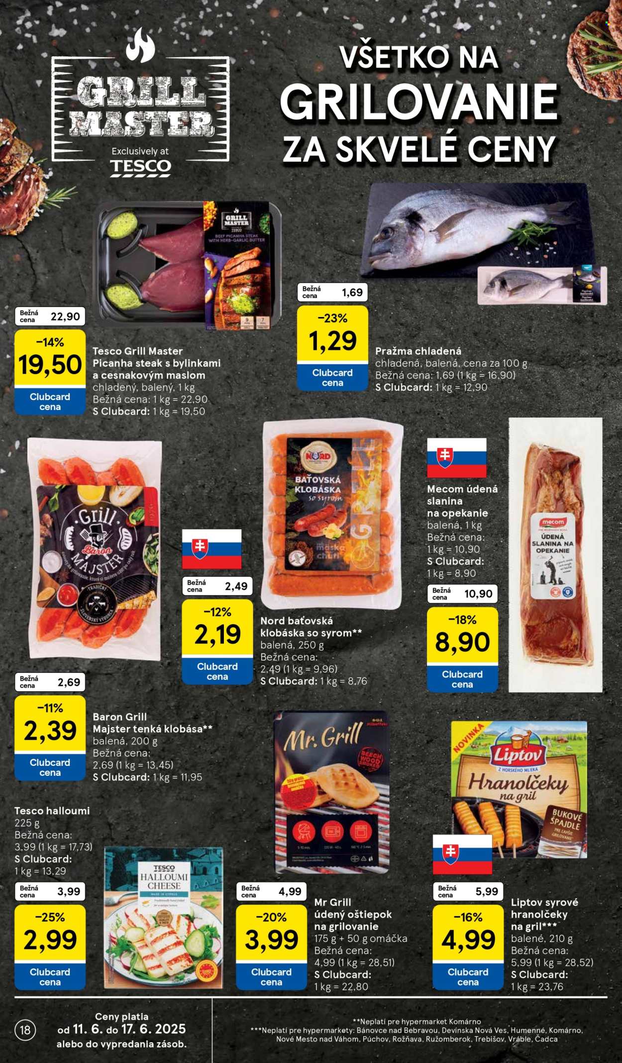 Leták TESCO - 11.6.2025 - 17.6.2025. Strana 18