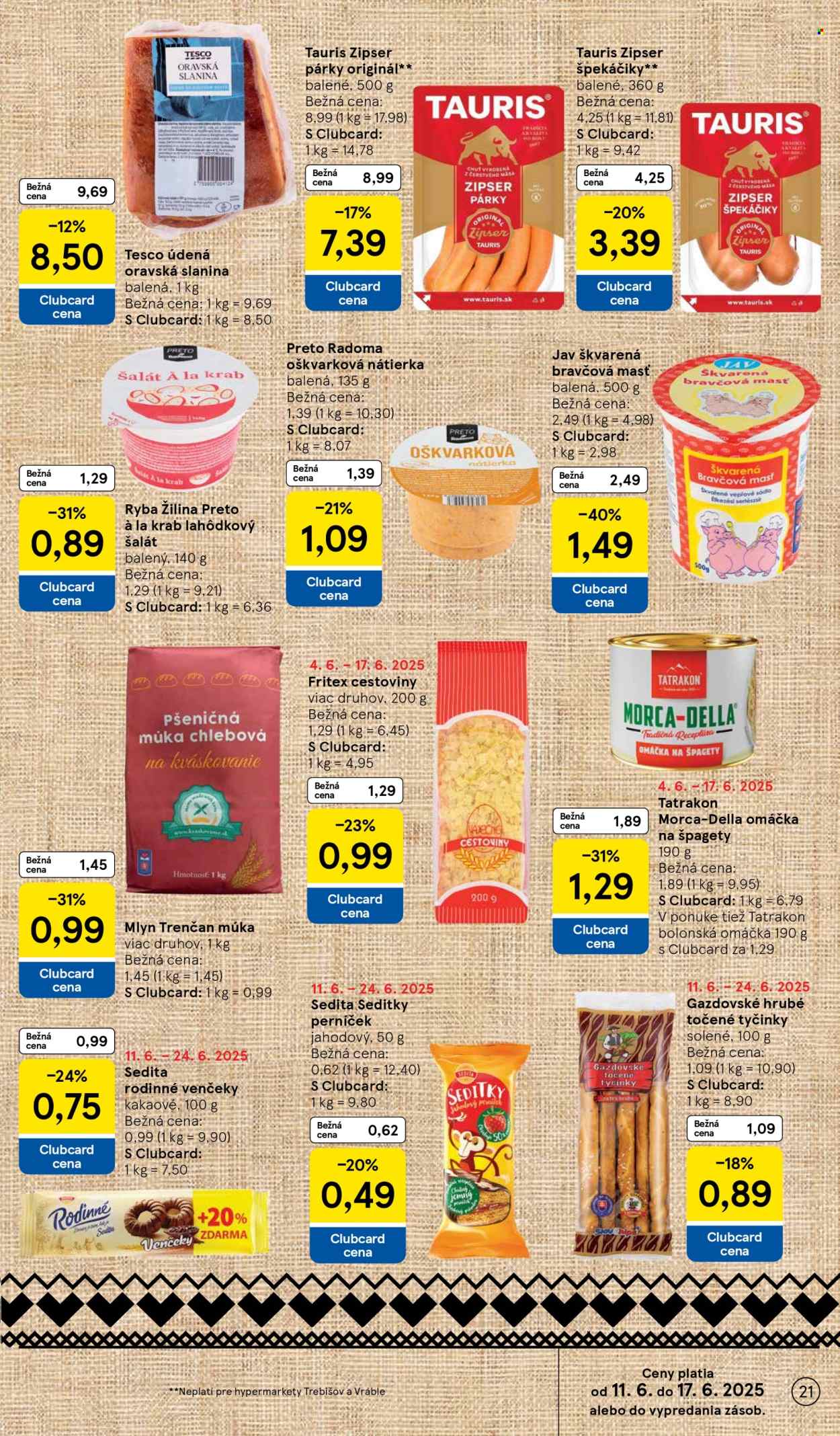 Leták TESCO - 11.6.2025 - 17.6.2025. Strana 21