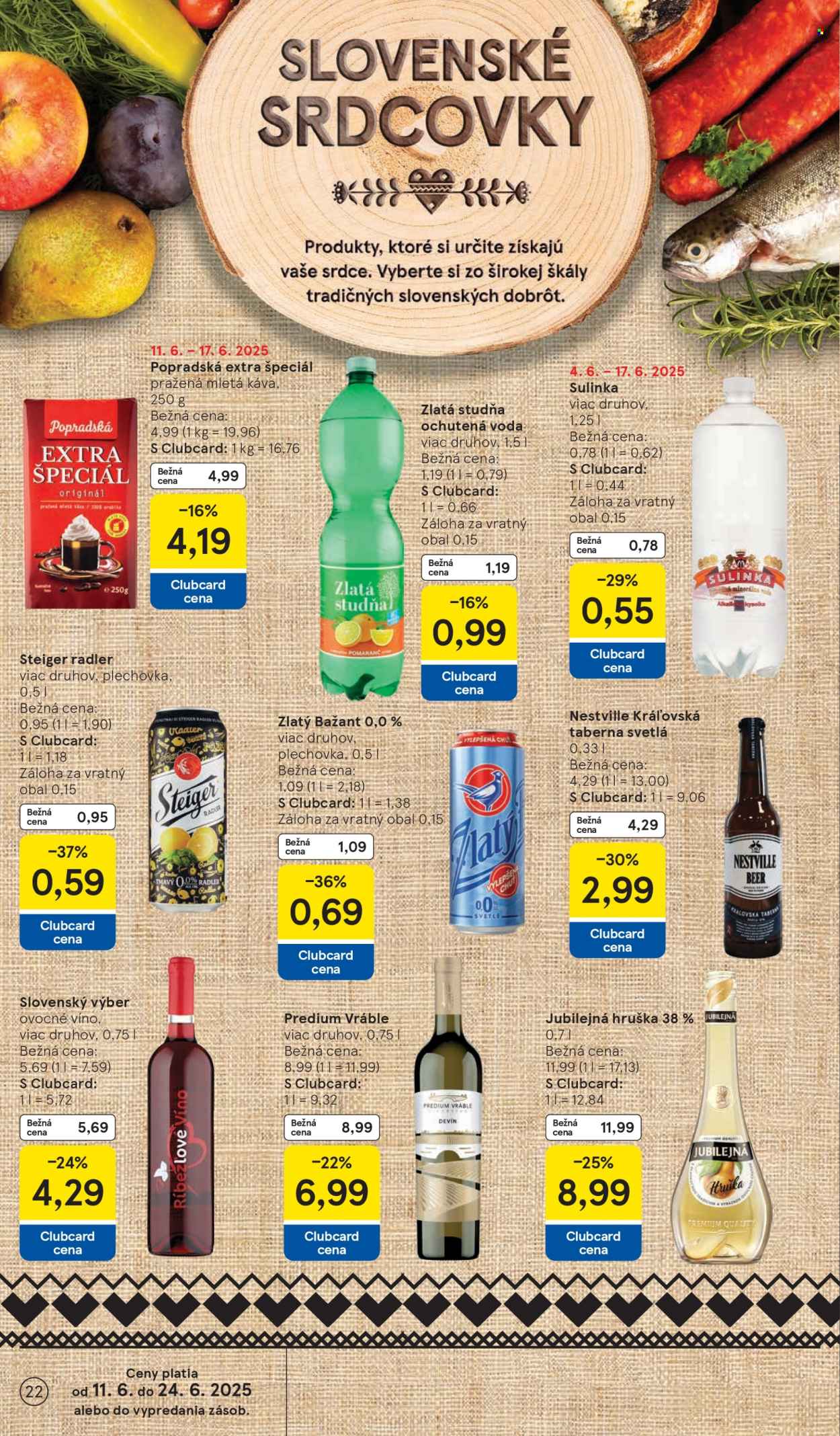 Leták TESCO - 11.6.2025 - 17.6.2025. Strana 22