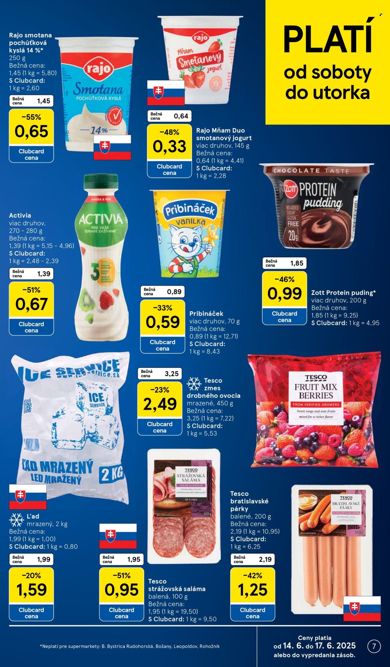 Leták TESCO supermarket - 11.6.2025 - 17.6.2025. Strana 7