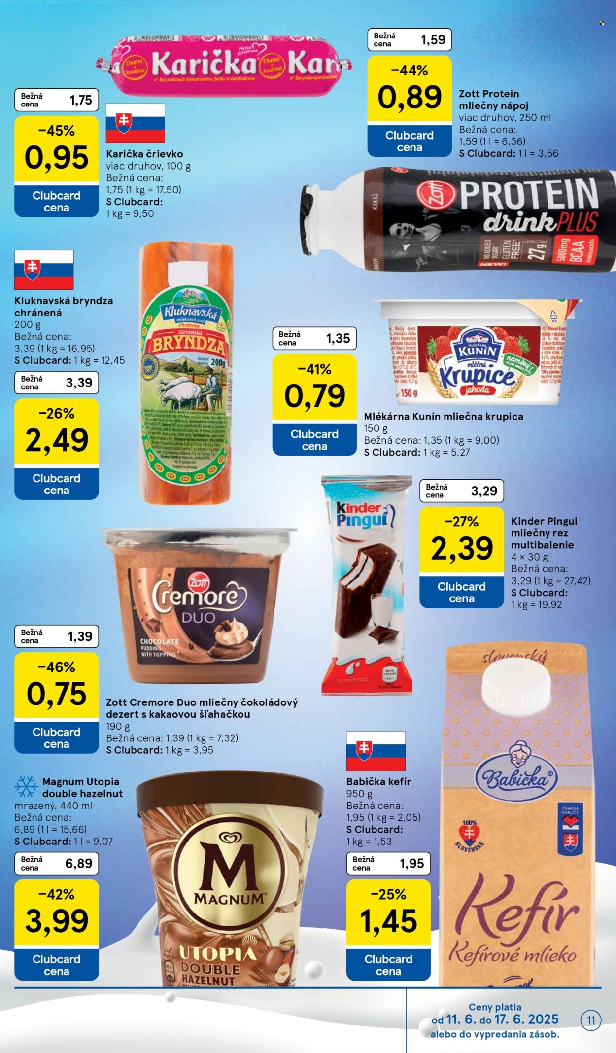 Leták TESCO supermarket - 11.6.2025 - 17.6.2025. Strana 11