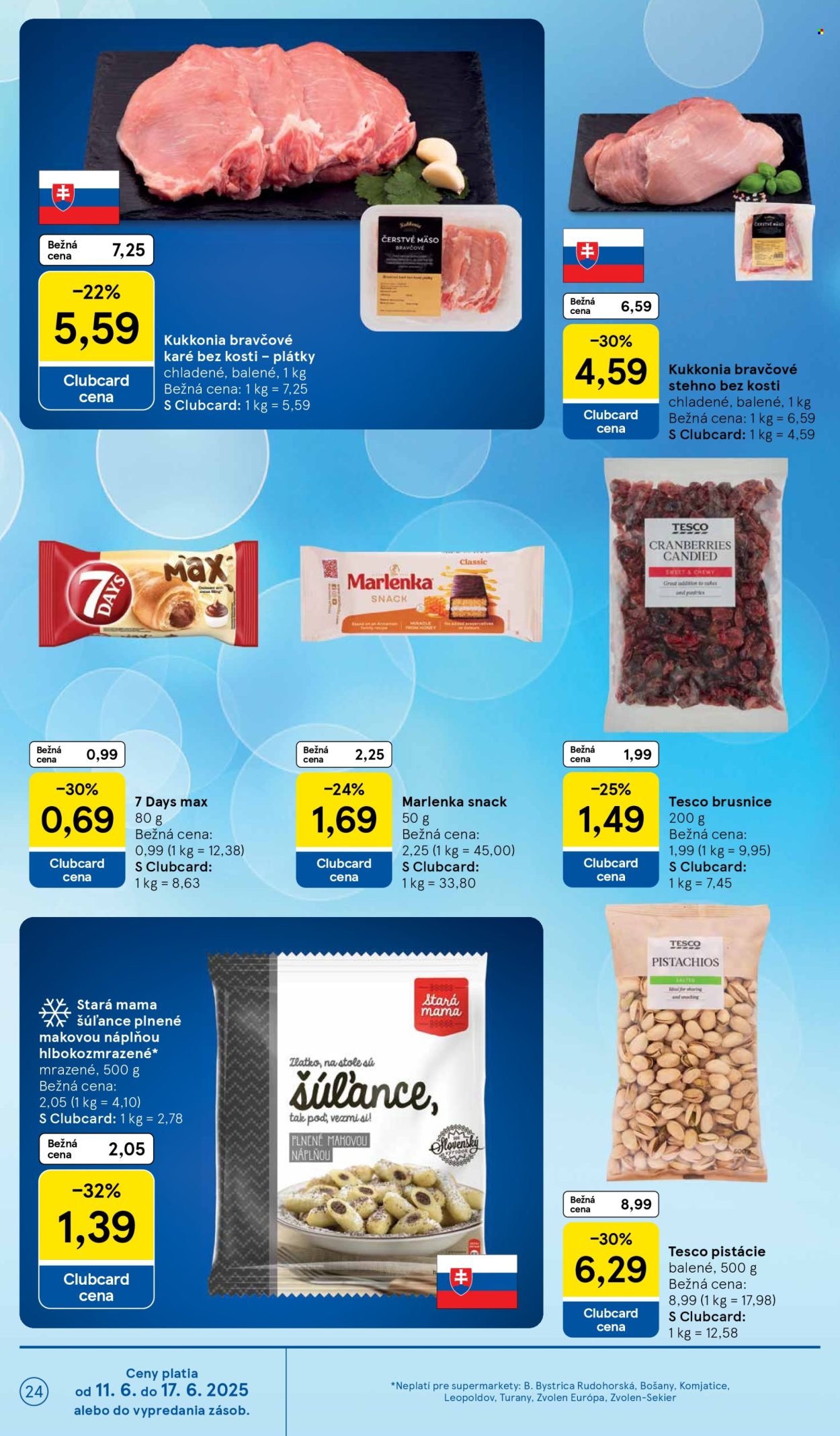 Leták TESCO supermarket - 11.6.2025 - 17.6.2025. Strana 24