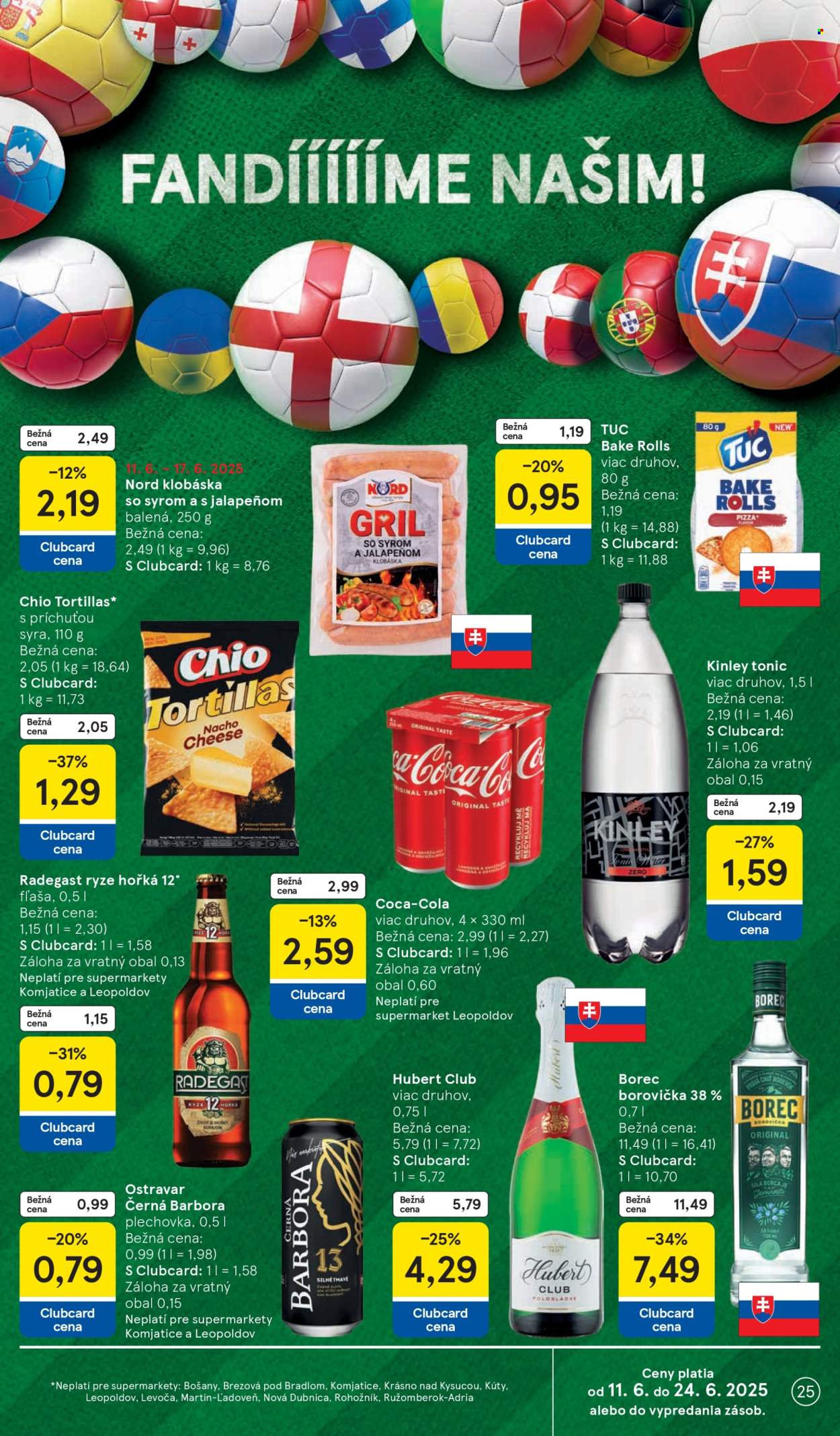 Leták TESCO supermarket - 11.6.2025 - 17.6.2025. Strana 25
