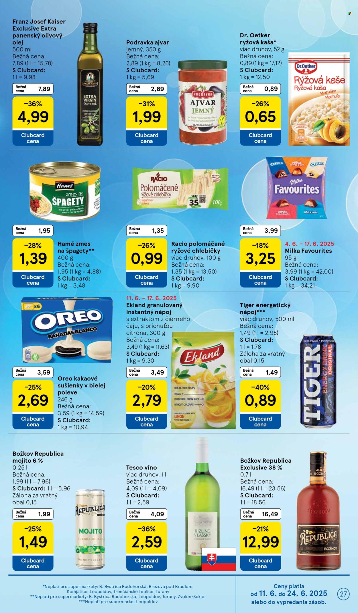 Leták TESCO supermarket - 11.6.2025 - 17.6.2025. Strana 27
