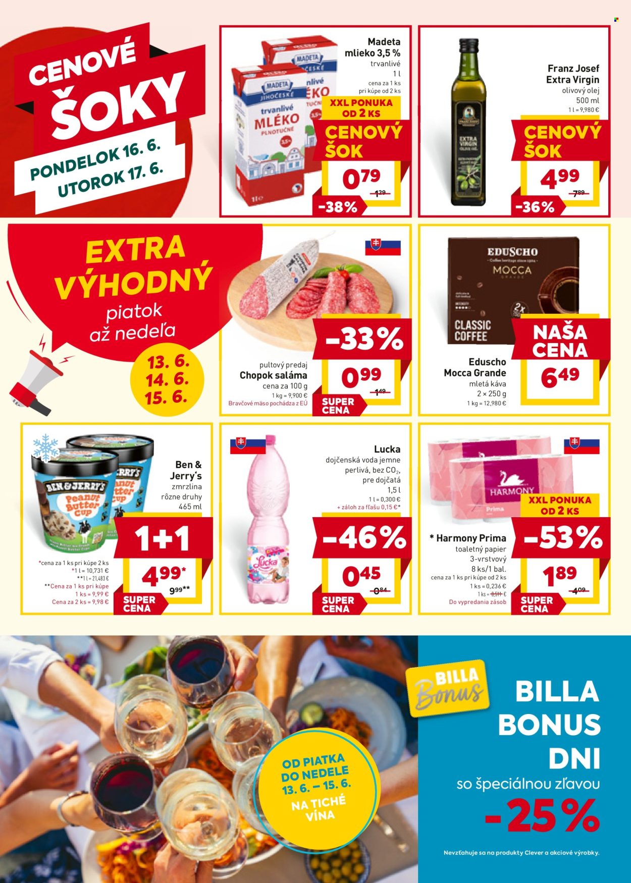 Leták Billa - 11.6.2025 - 17.6.2025. Strana 20