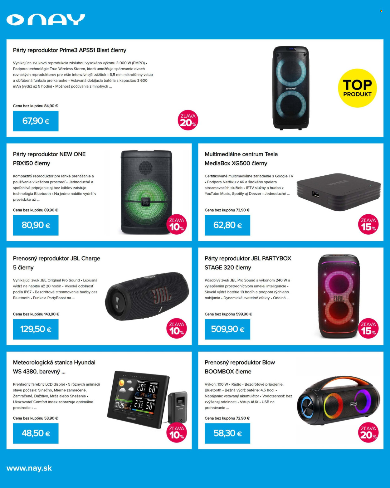 Leták NAY Elektrodom - 9.6.2025 - 23.6.2025. Strana 8