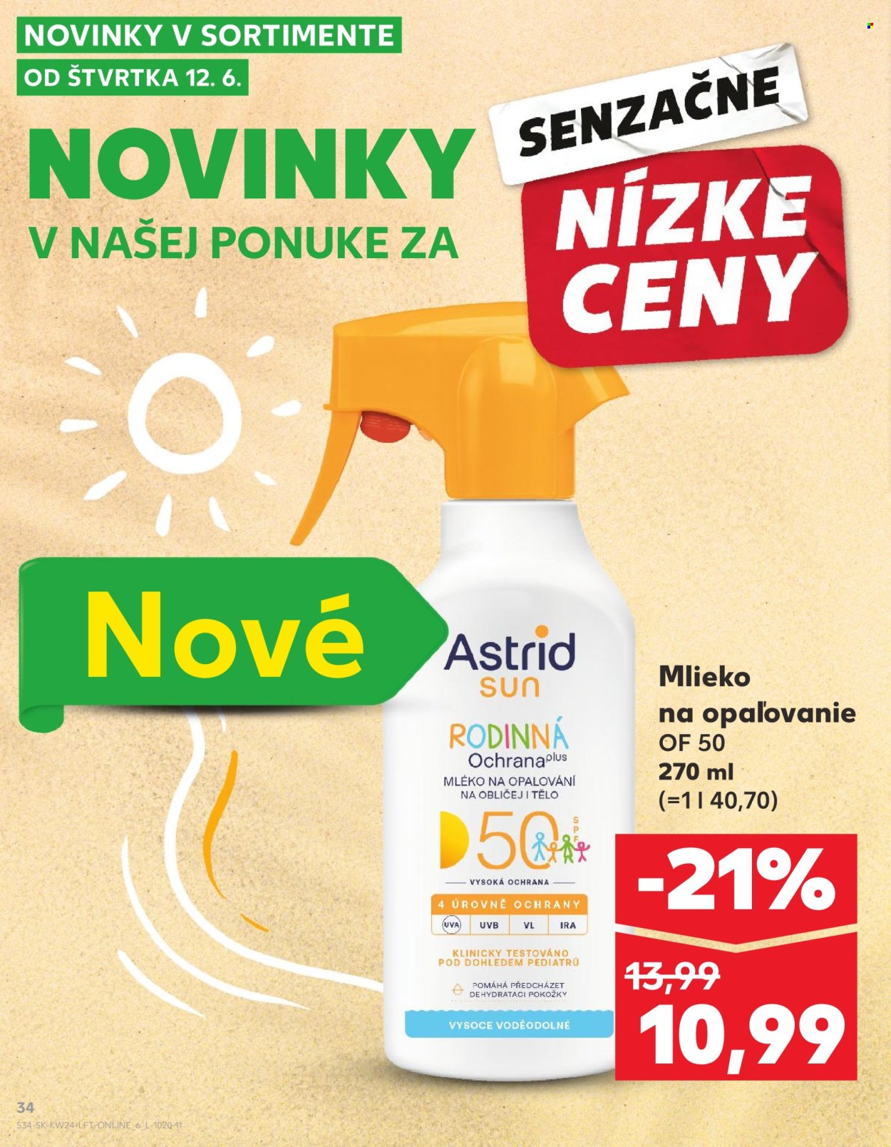 Leták Kaufland - 12.6.2025 - 18.6.2025. Strana 34