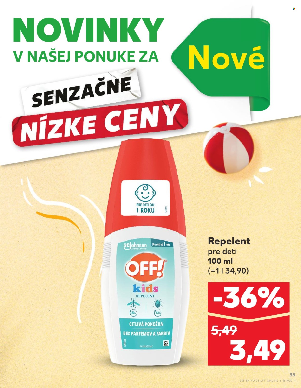 Leták Kaufland - 12.6.2025 - 18.6.2025. Strana 35