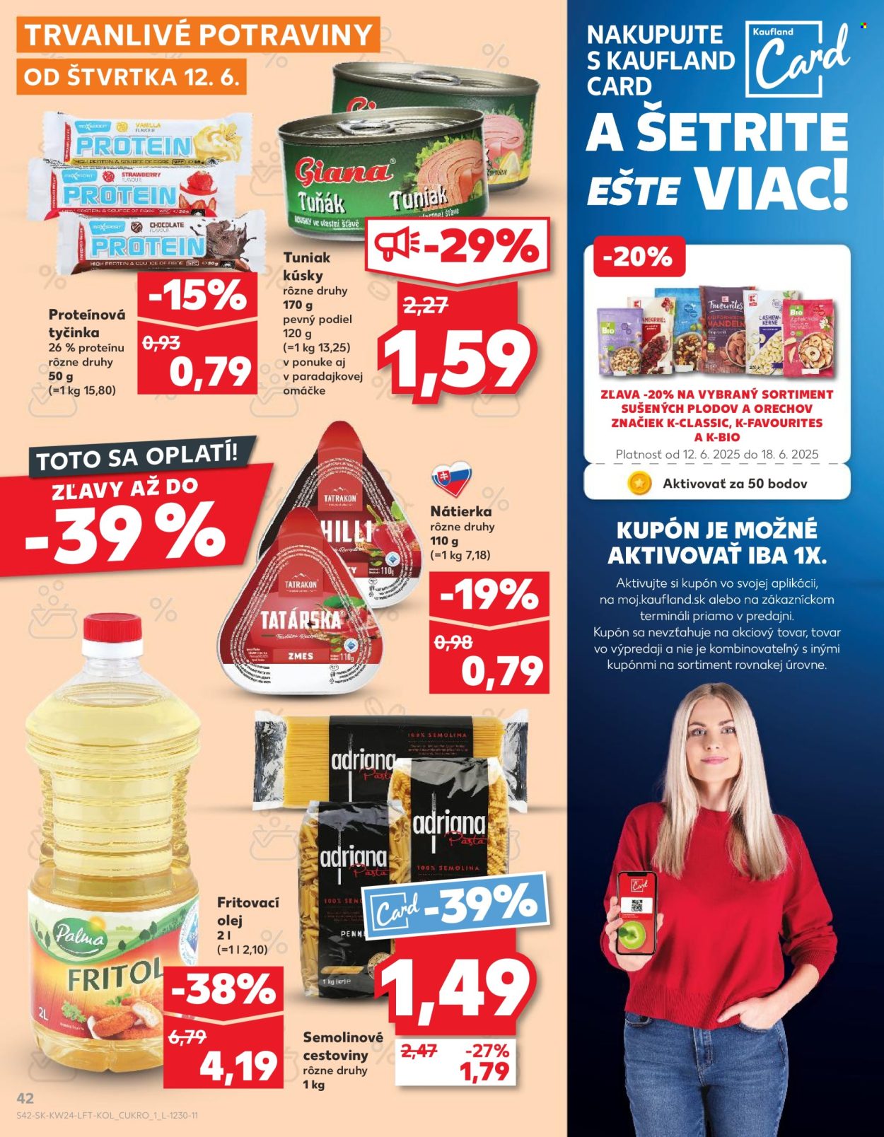 Leták Kaufland - 12.6.2025 - 18.6.2025. Strana 42