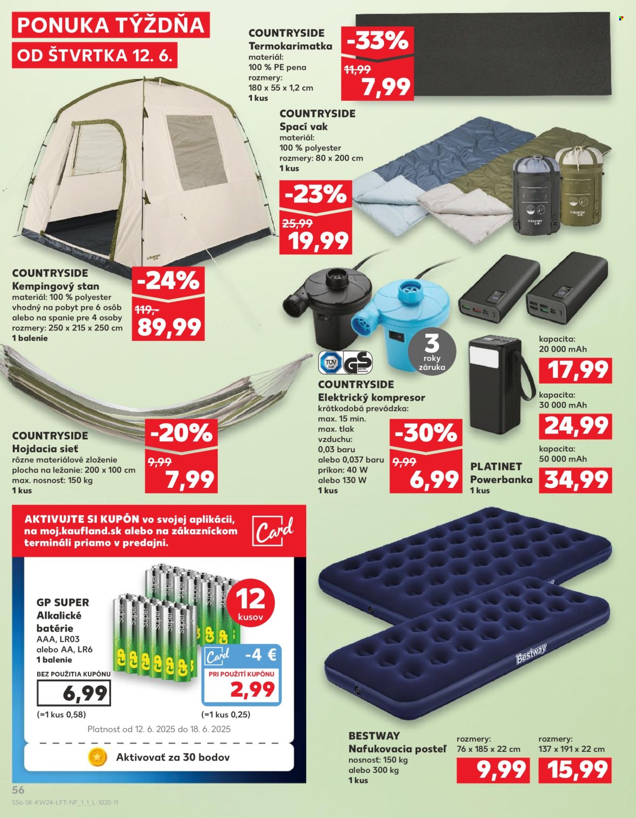 Leták Kaufland - 12.6.2025 - 18.6.2025. Strana 56