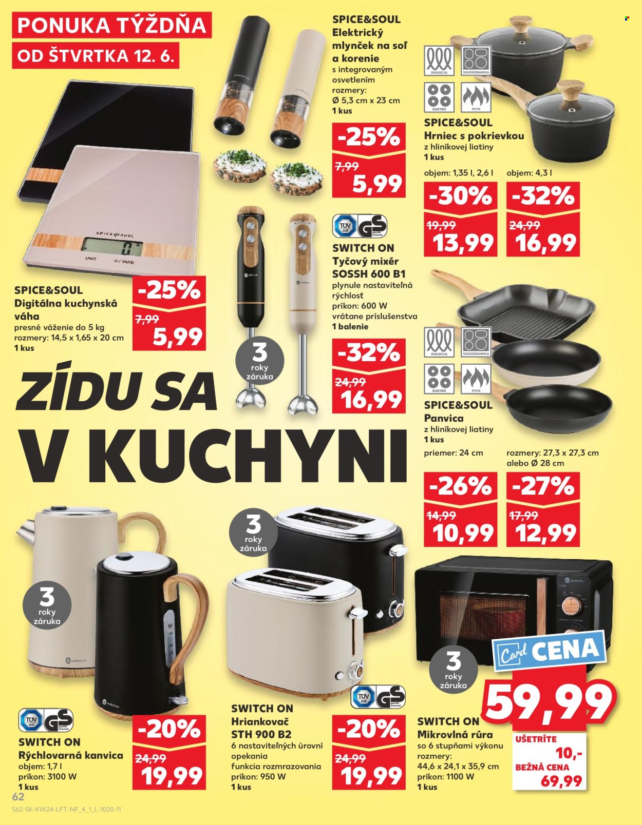 Leták Kaufland - 12.6.2025 - 18.6.2025. Strana 62