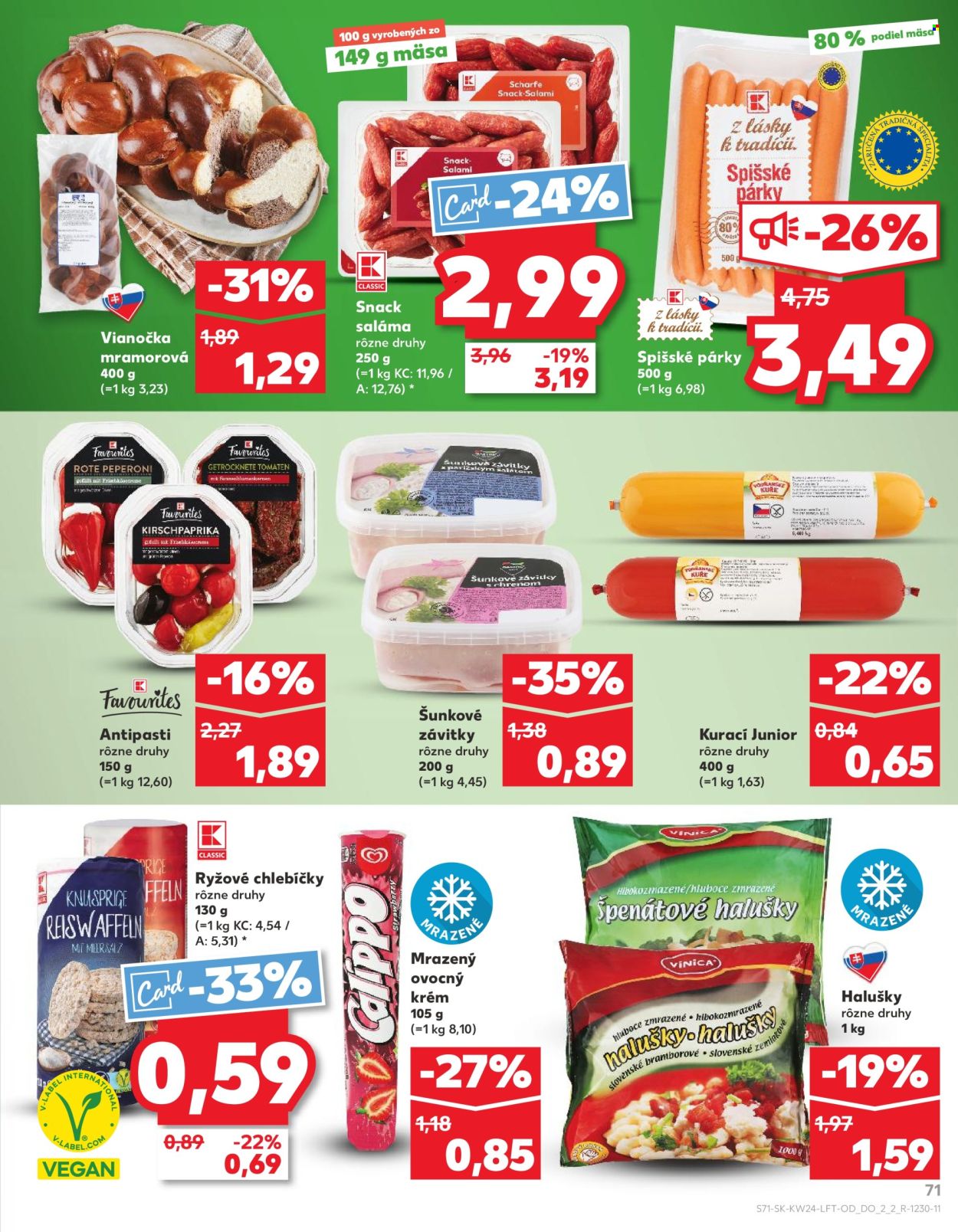 Leták Kaufland - 12.6.2025 - 18.6.2025. Strana 71