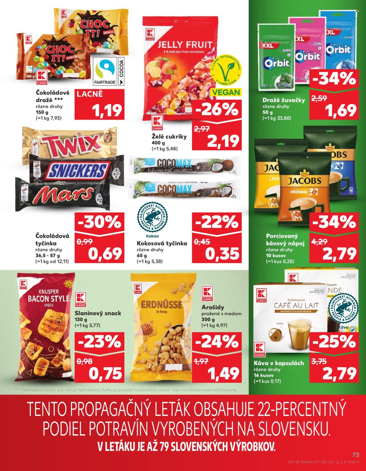 Leták Kaufland - 12.6.2025 - 18.6.2025. Strana 73