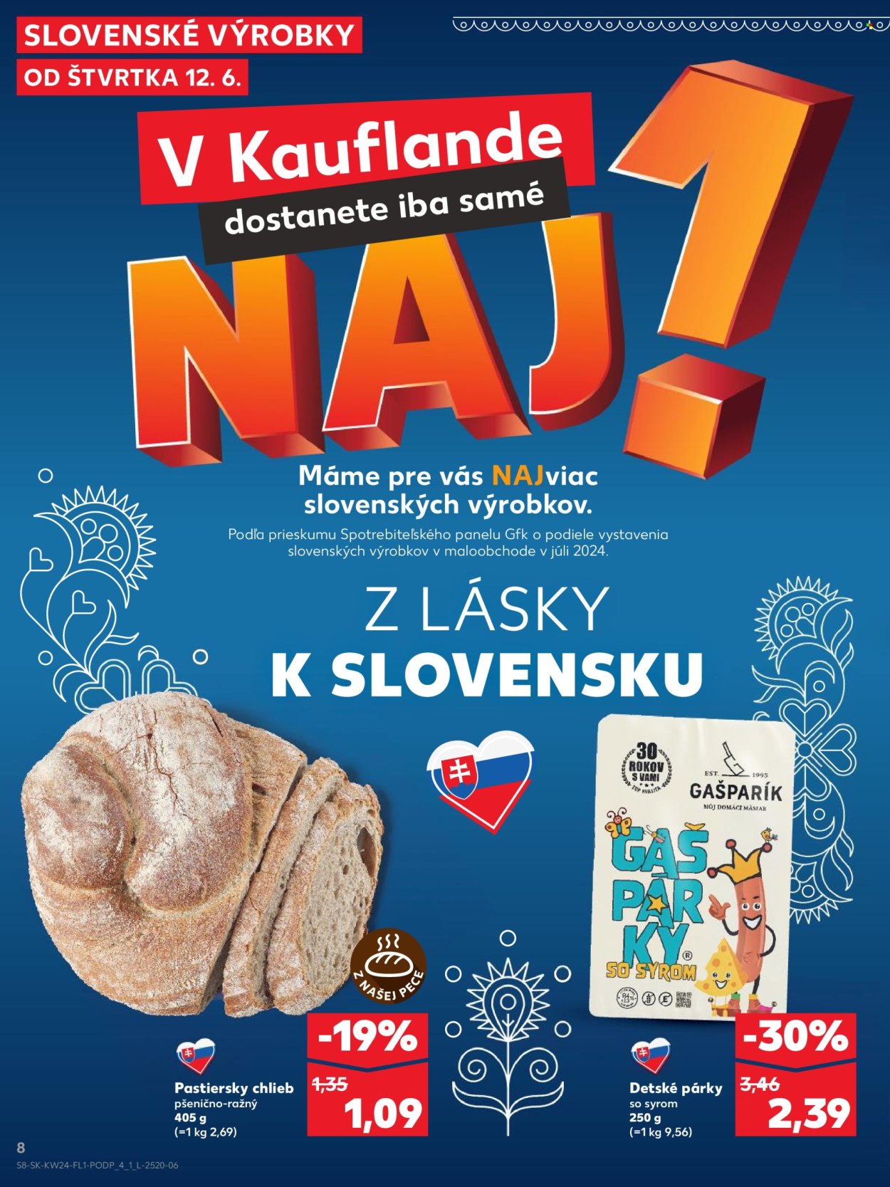 Leták Kaufland - 12.6.2025 - 18.6.2025. Strana 8