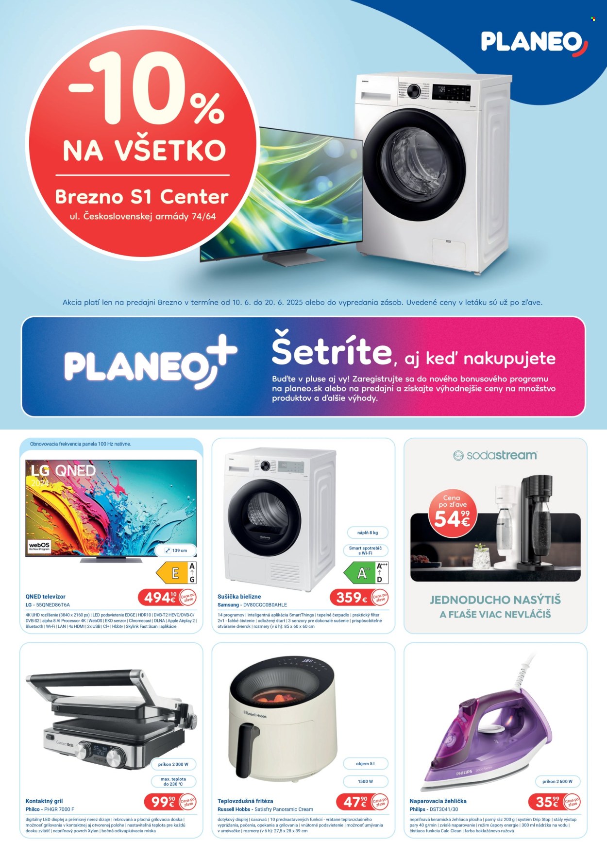 Leták PLANEO Elektro - 10.6.2025 - 20.6.2025. Strana 1