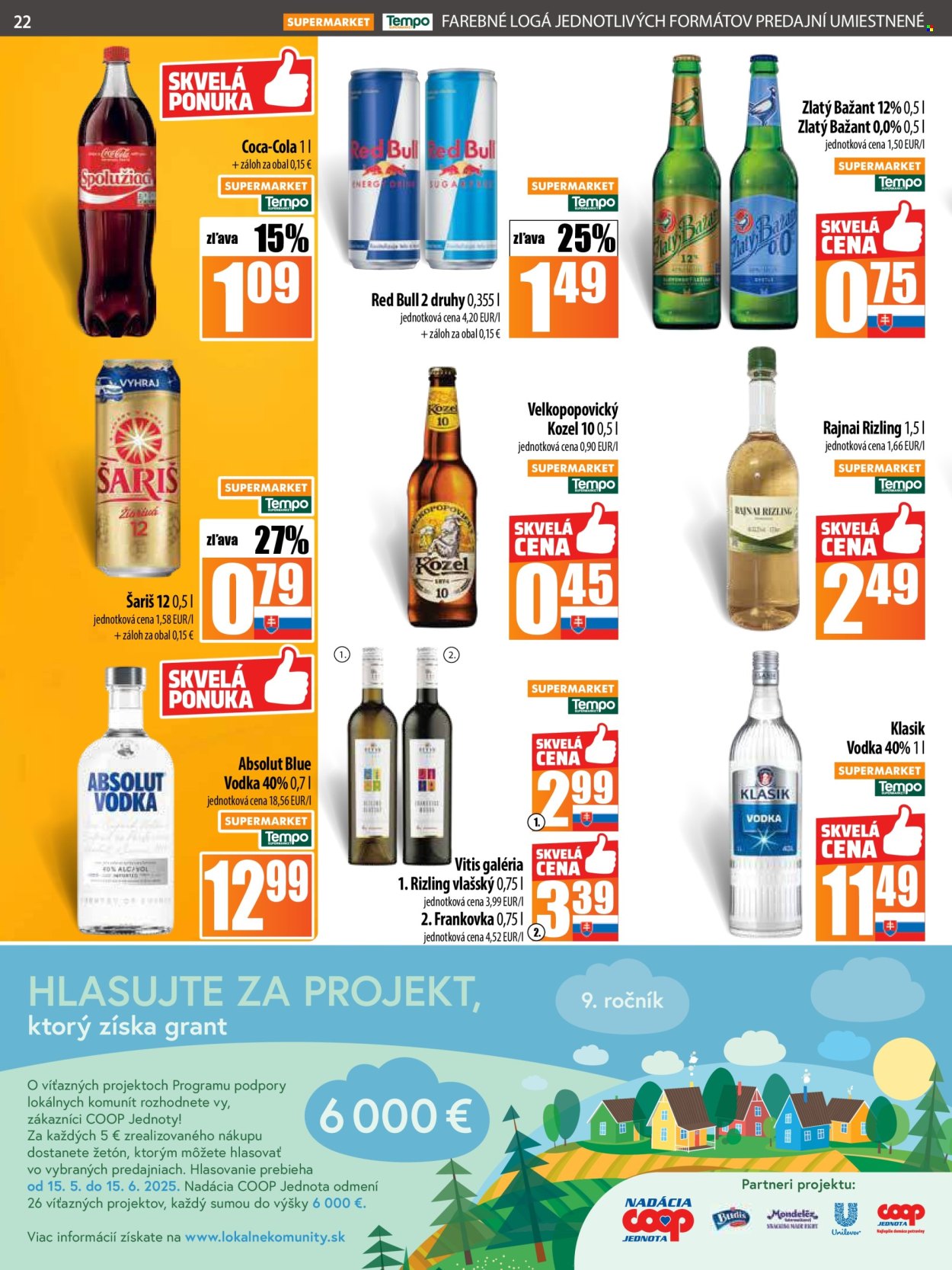 Leták COOP Jednota - 12.6.2025 - 18.6.2025. Strana 22