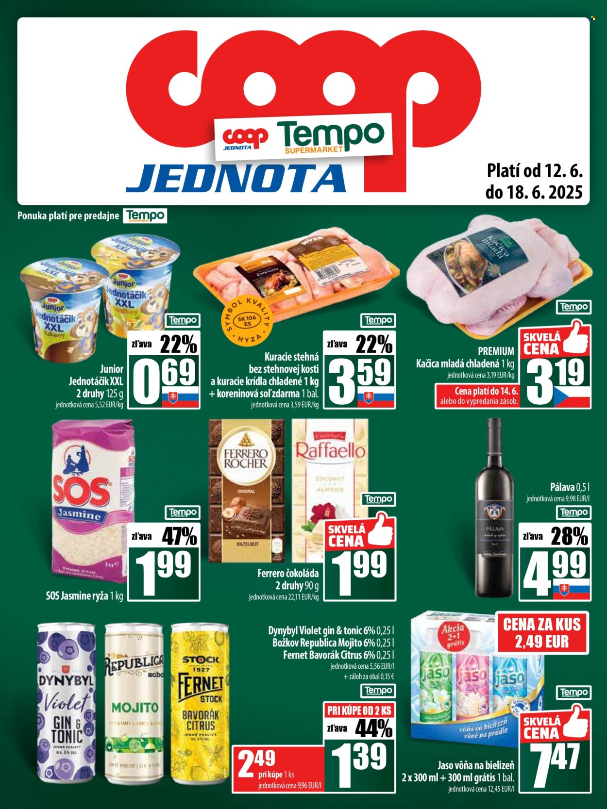 Leták COOP Jednota - 12.6.2025 - 18.6.2025. Strana 25