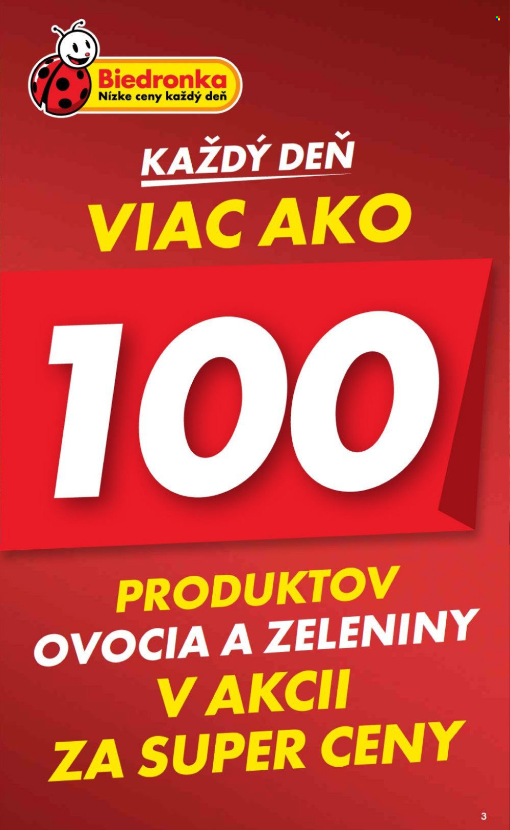 Leták Biedronka - 12.6.2025 - 18.6.2025. Strana 3