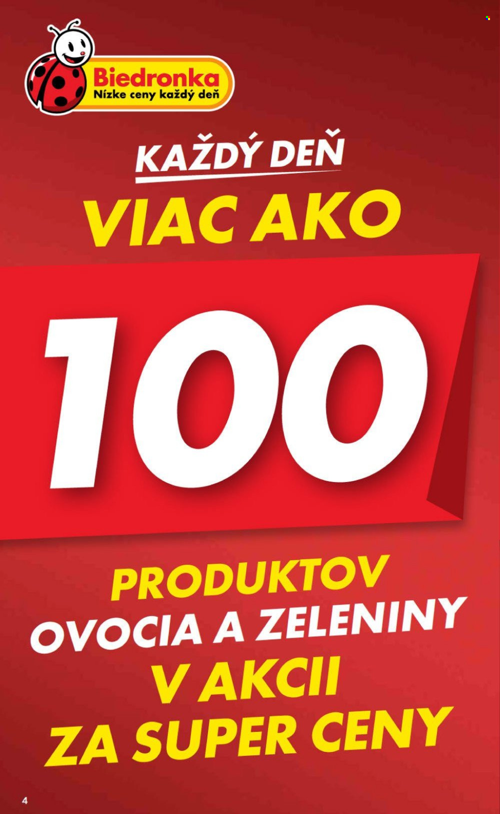 Leták Biedronka - 12.6.2025 - 18.6.2025. Strana 4