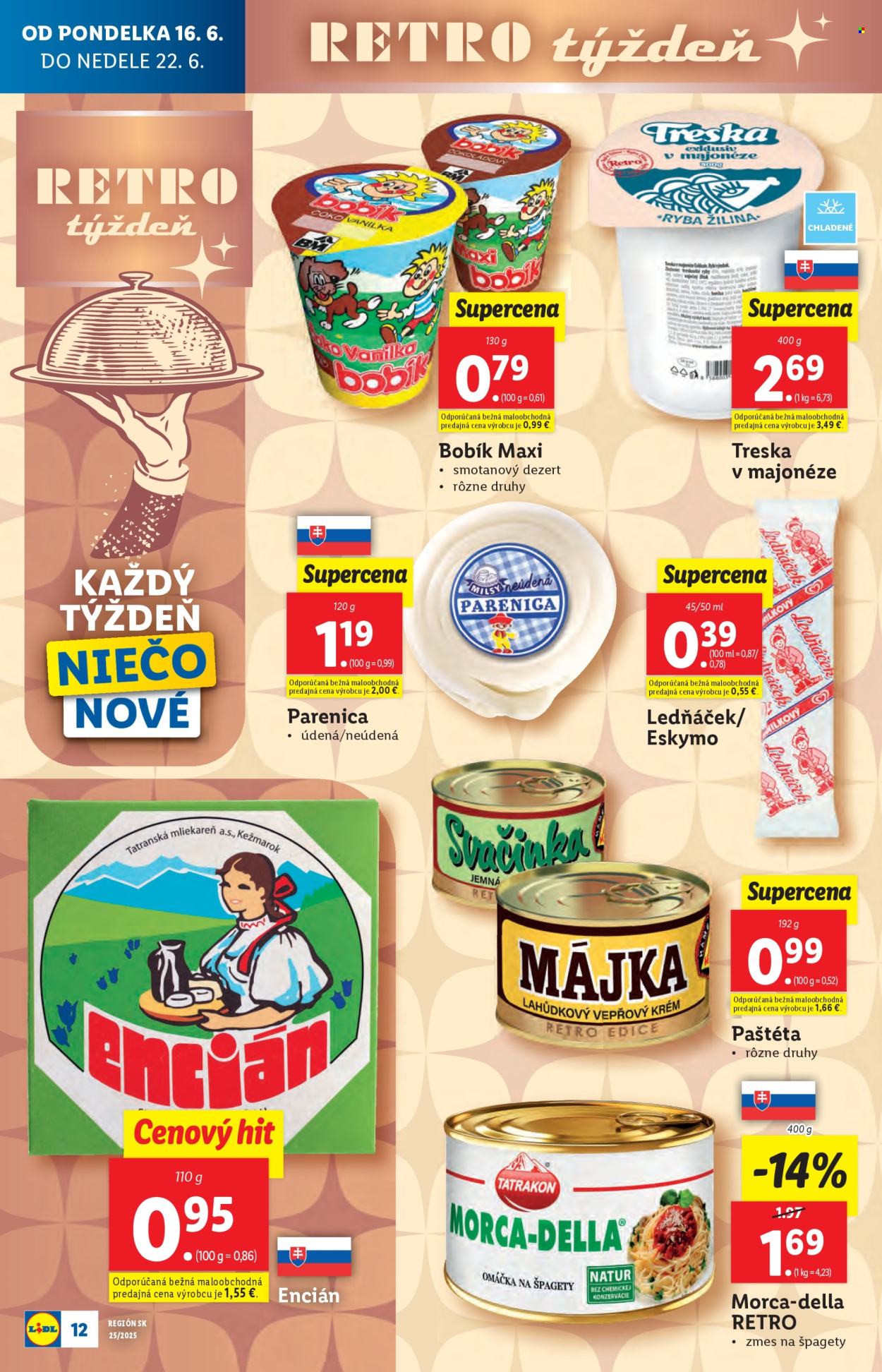 Leták Lidl - 16.6.2025 - 22.6.2025. Strana 16