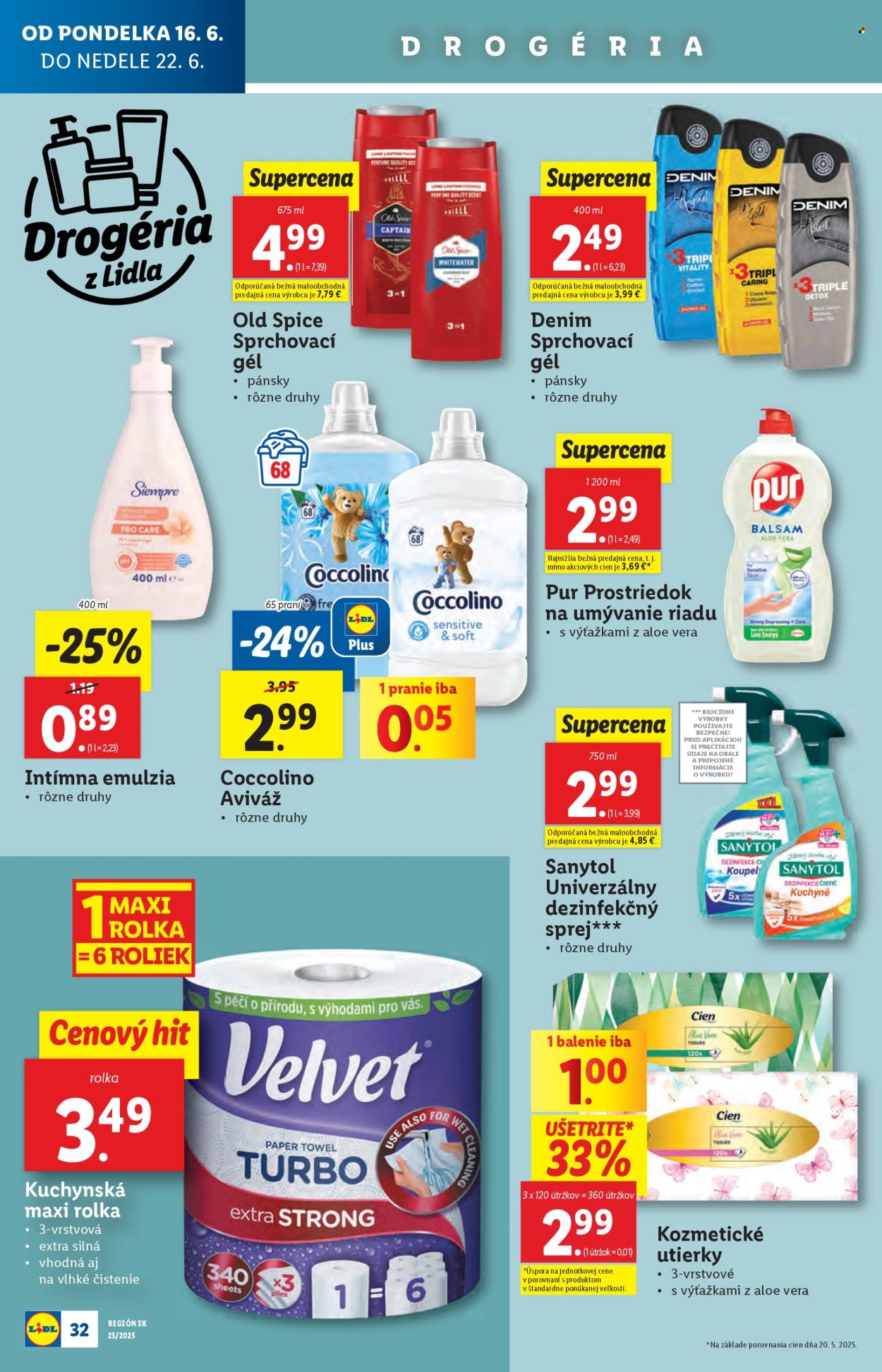 Leták Lidl - 16.6.2025 - 22.6.2025. Strana 40