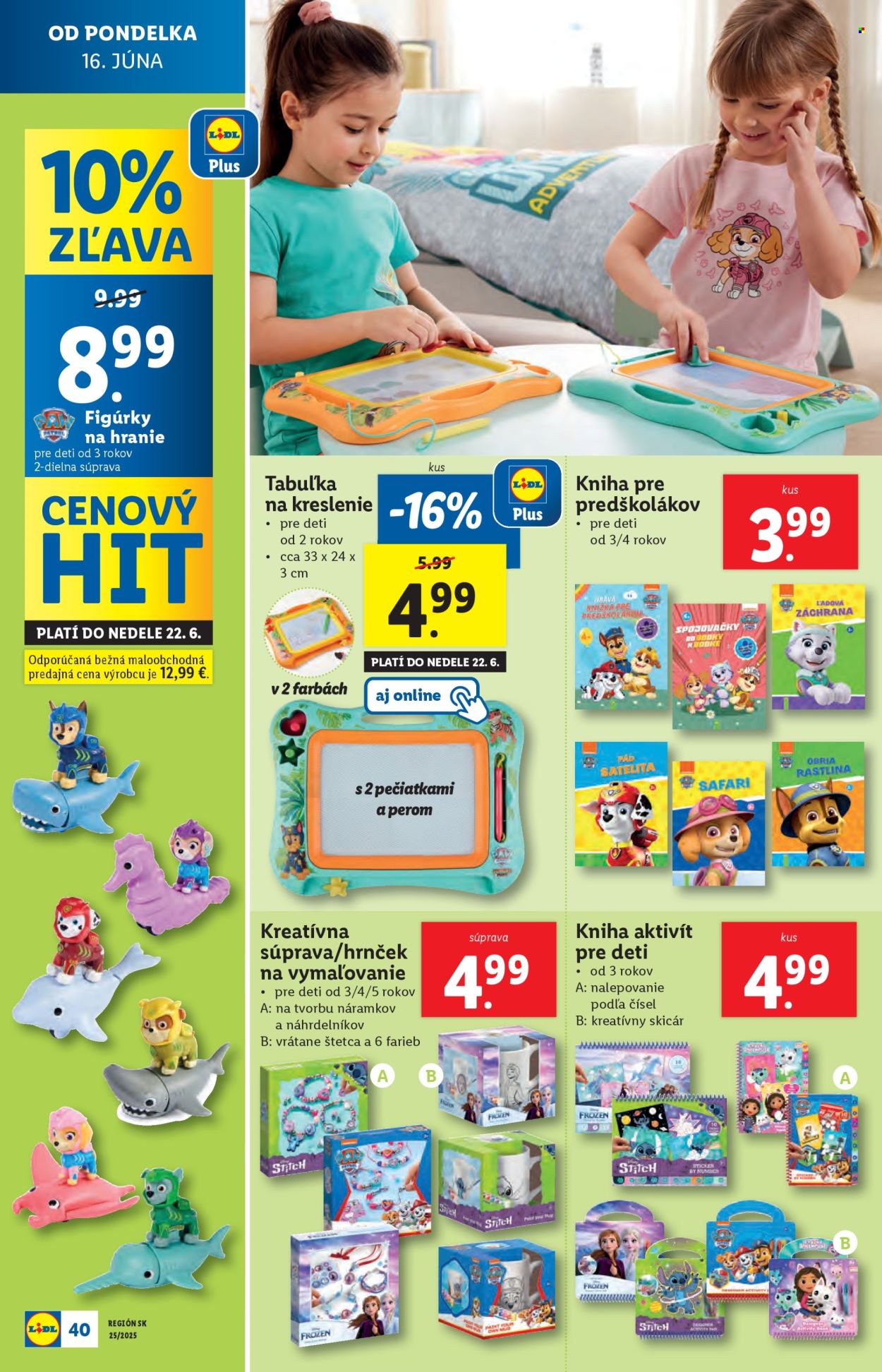Leták Lidl - 16.6.2025 - 22.6.2025. Strana 52
